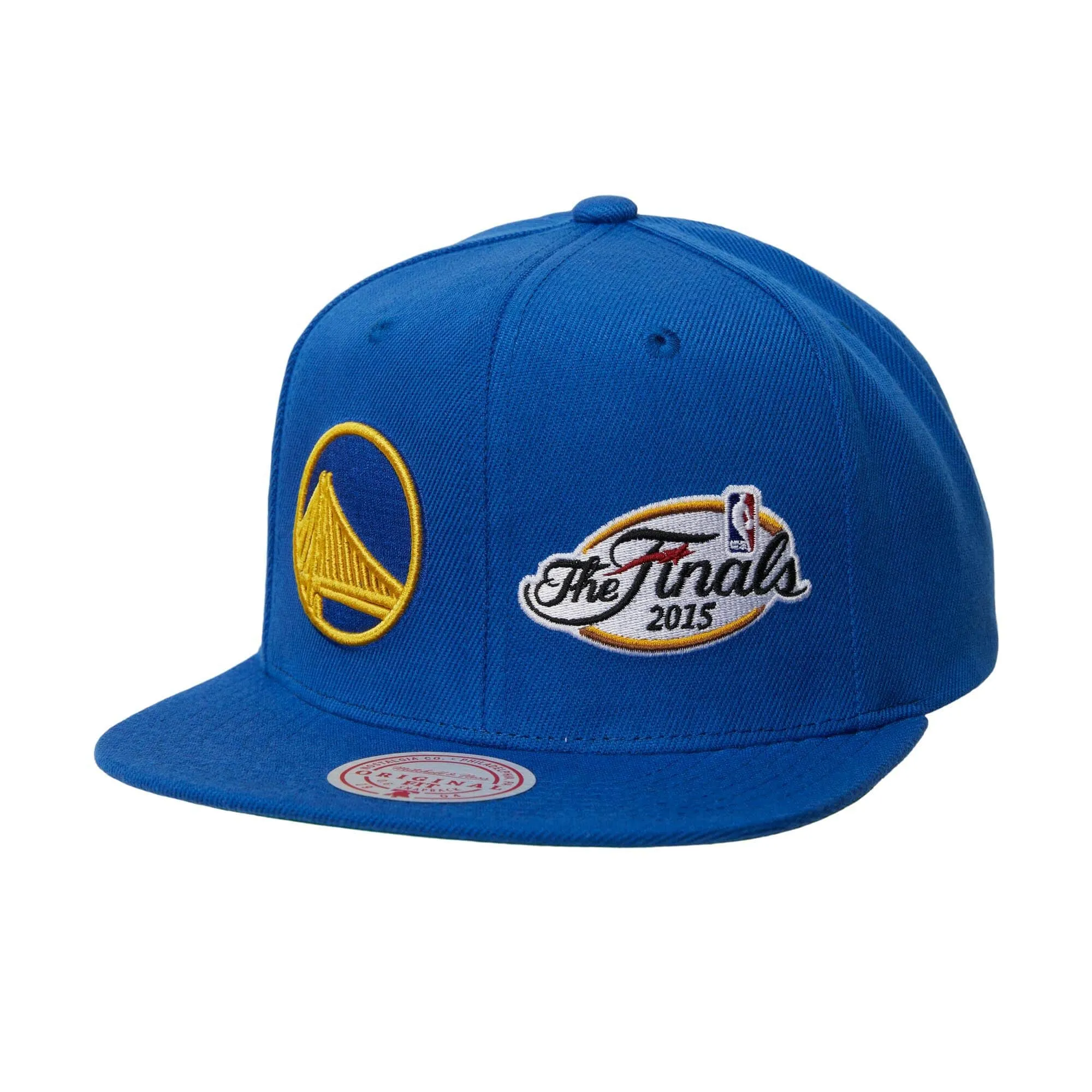 Men's Mitchell & Ness NBA Dual Whammy Snapback Warriors sold by Zulily