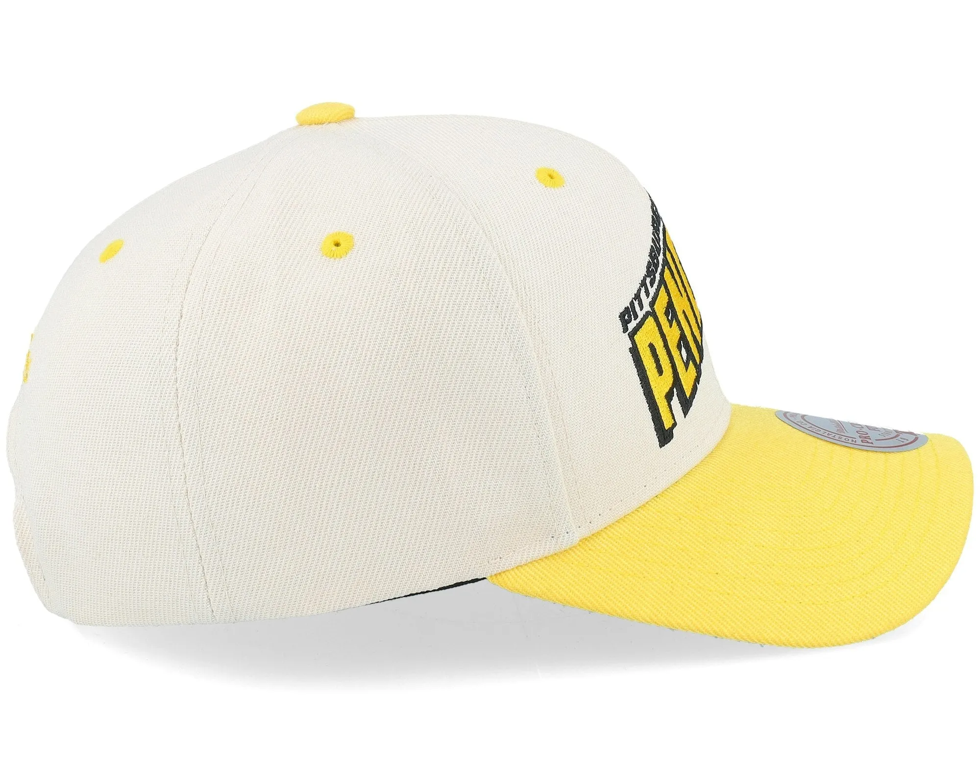 Men's Mitchell & Ness Nhl Retro Type Pro Snapback Vntg Penguins - Off White sold by Zulily product image thumbnail 3