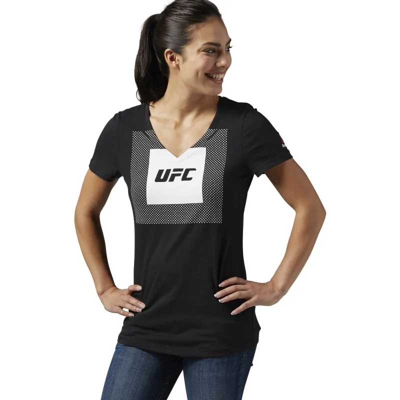 Women's Reebok Ufc Tri-Blend V Neck Tee sold by Zulily