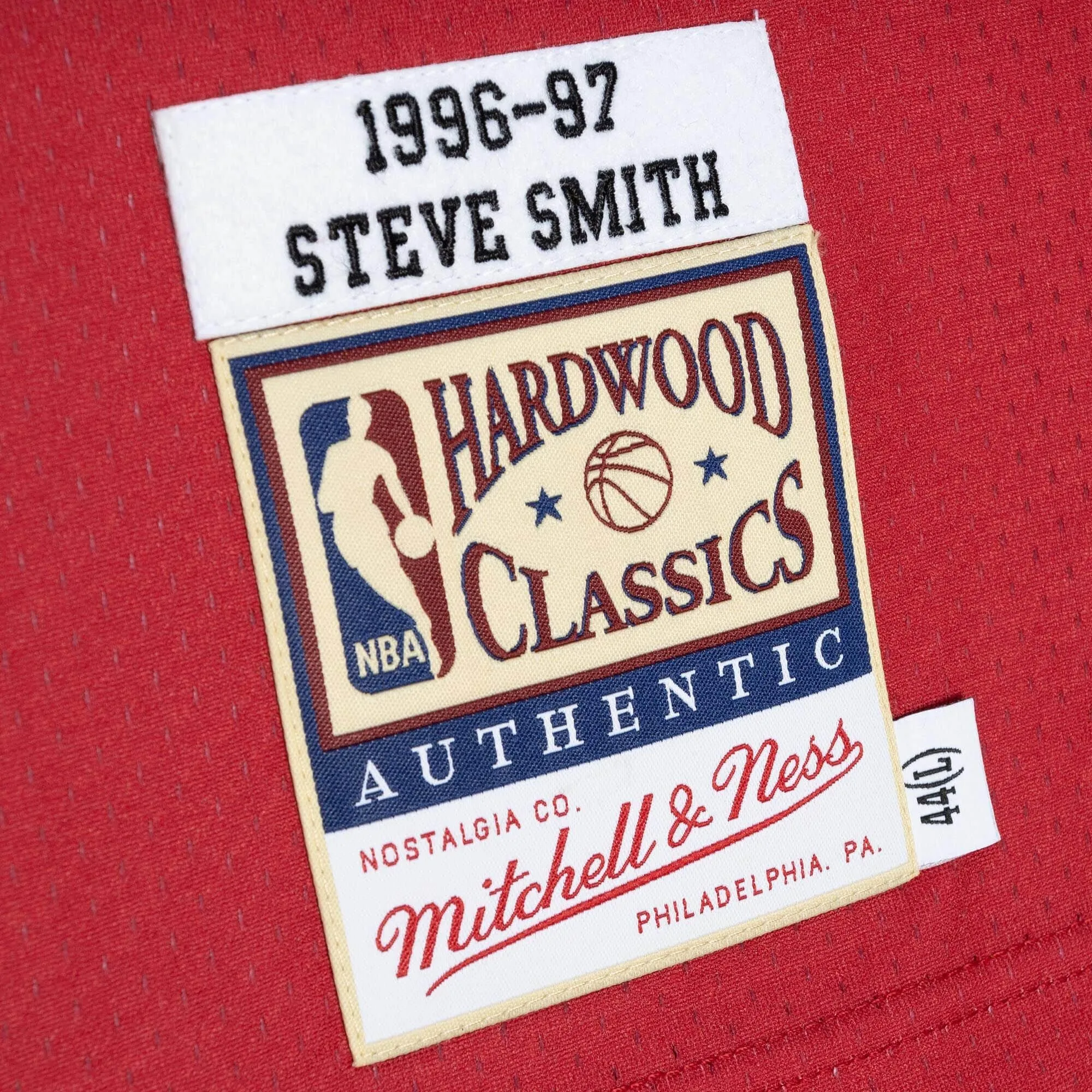 Mitchell & Ness NBA Authentic Jersey Atlanta Hawks 1996 Steve Smith sold by Zulily product image thumbnail 4