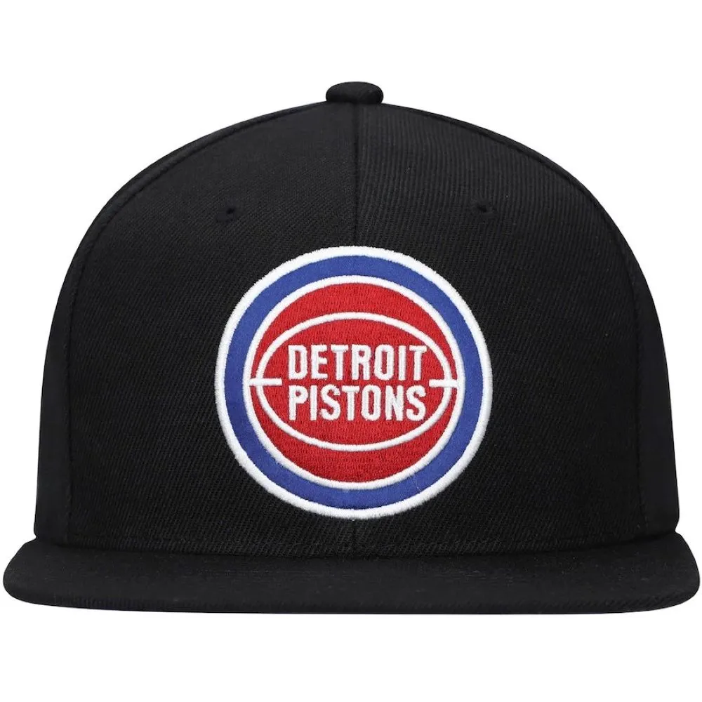 Men's Mitchell & Ness NBA Satin Under Snapback Hwc Pistons - Black sold by Zulily product image thumbnail 2