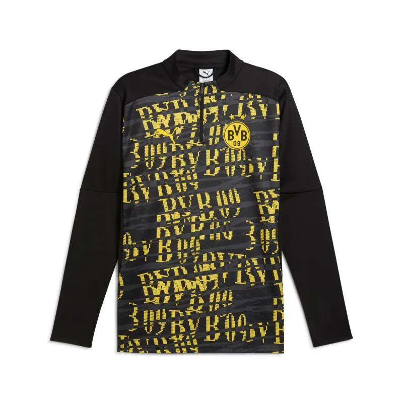 Men's Puma Bvb Prematch 1/4 Zip Top sold by Zulily