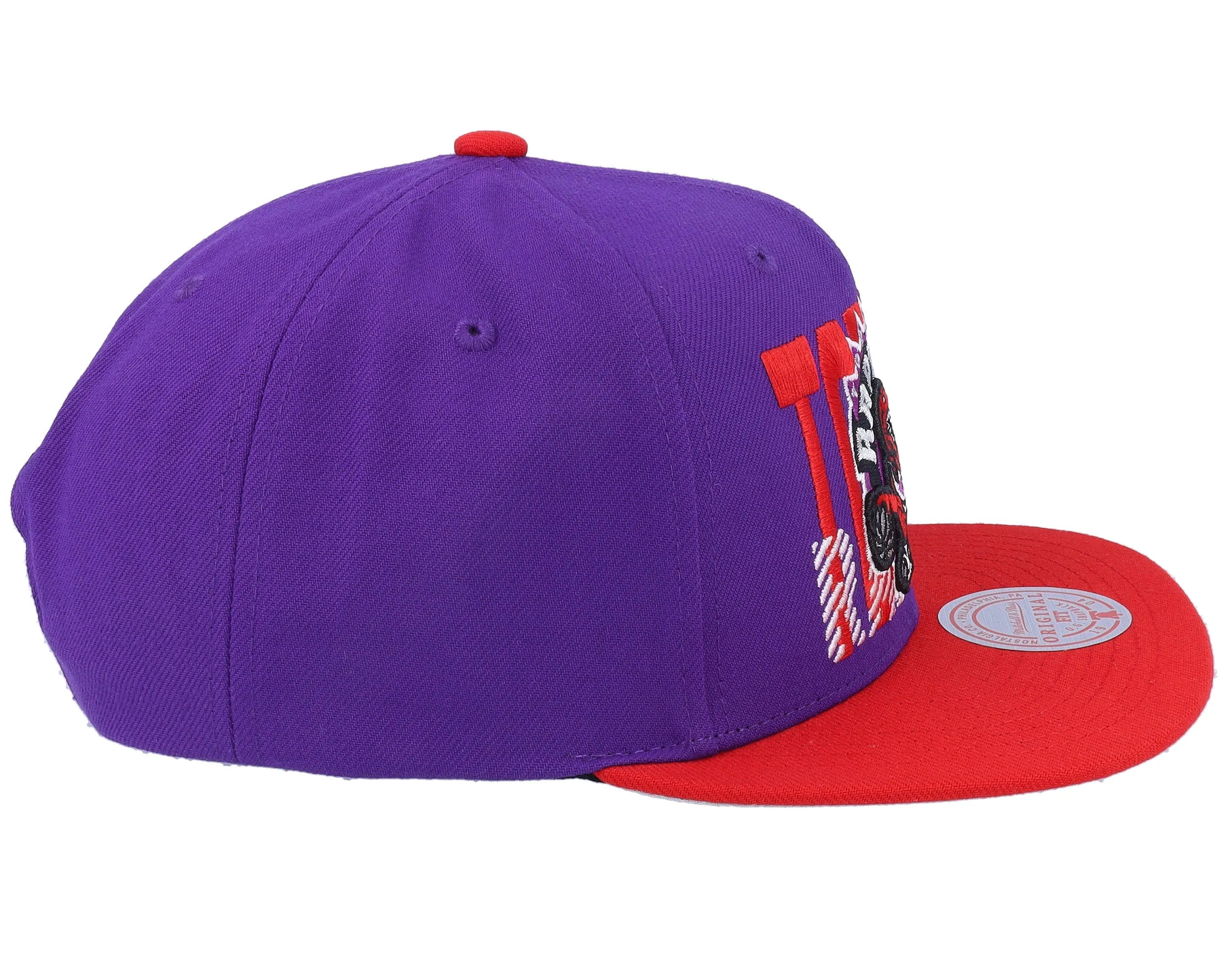 Men's Mitchell & Ness NBA Cross Check Snapback Hwc Raptors sold by Zulily product image thumbnail 4