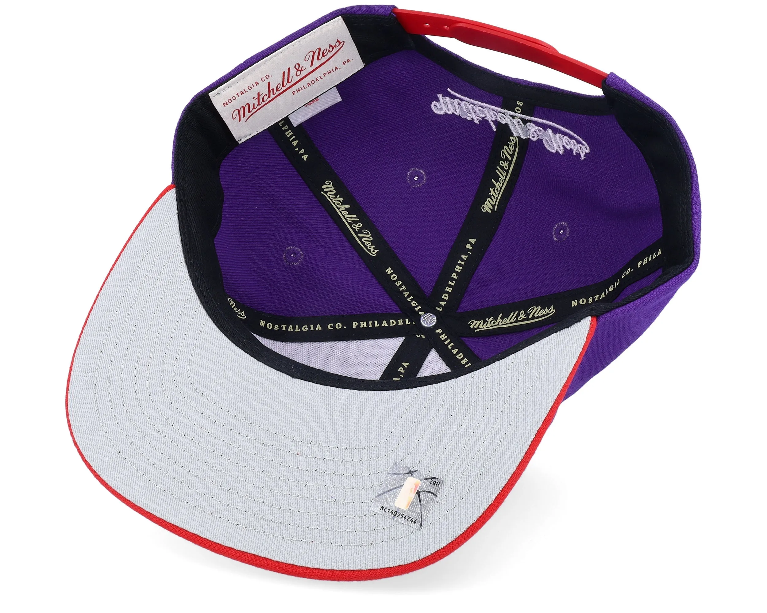 Men's Mitchell & Ness NBA Cross Check Snapback Hwc Raptors sold by Zulily product image thumbnail 5