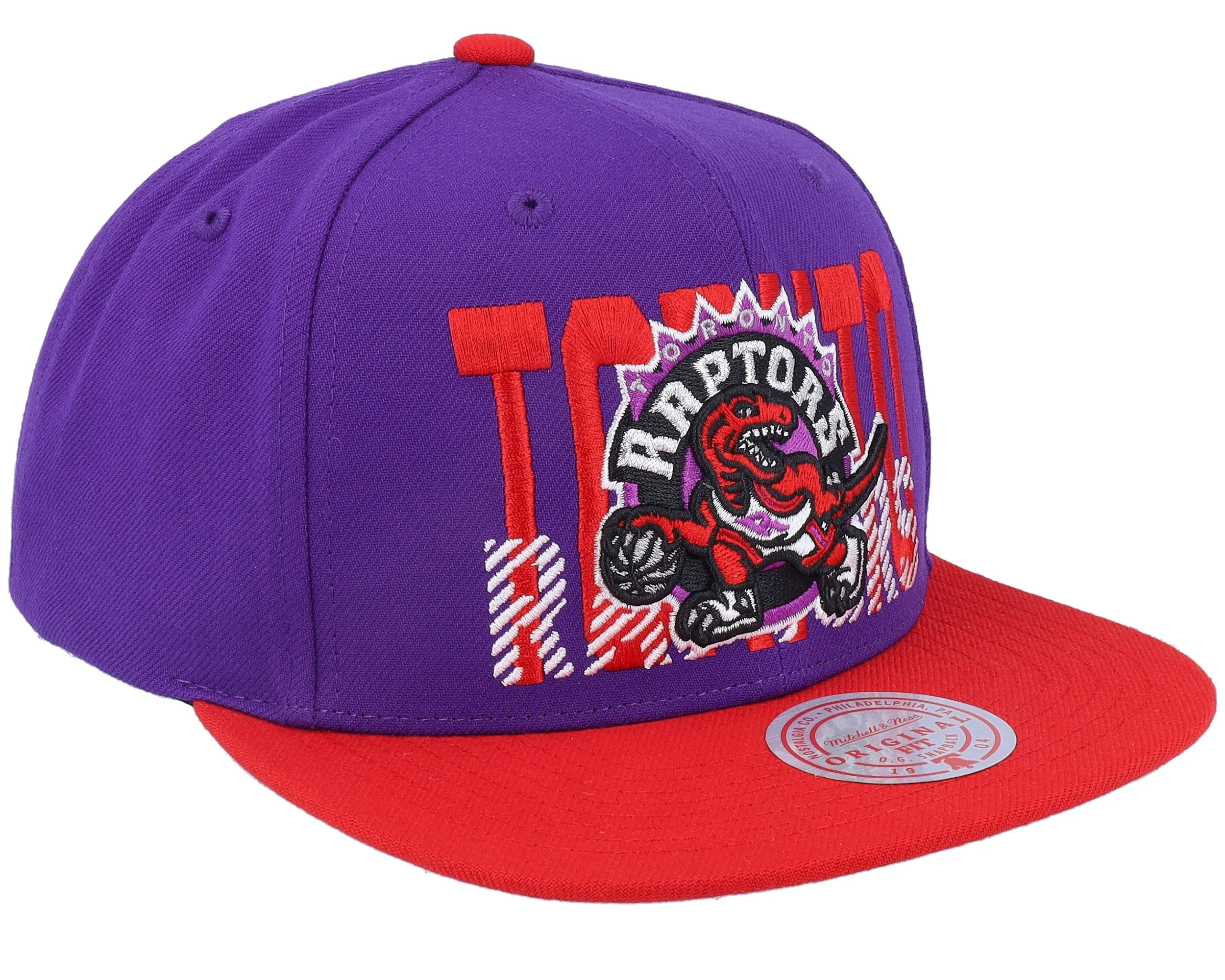 Men's Mitchell & Ness NBA Cross Check Snapback Hwc Raptors sold by Zulily product image thumbnail 2
