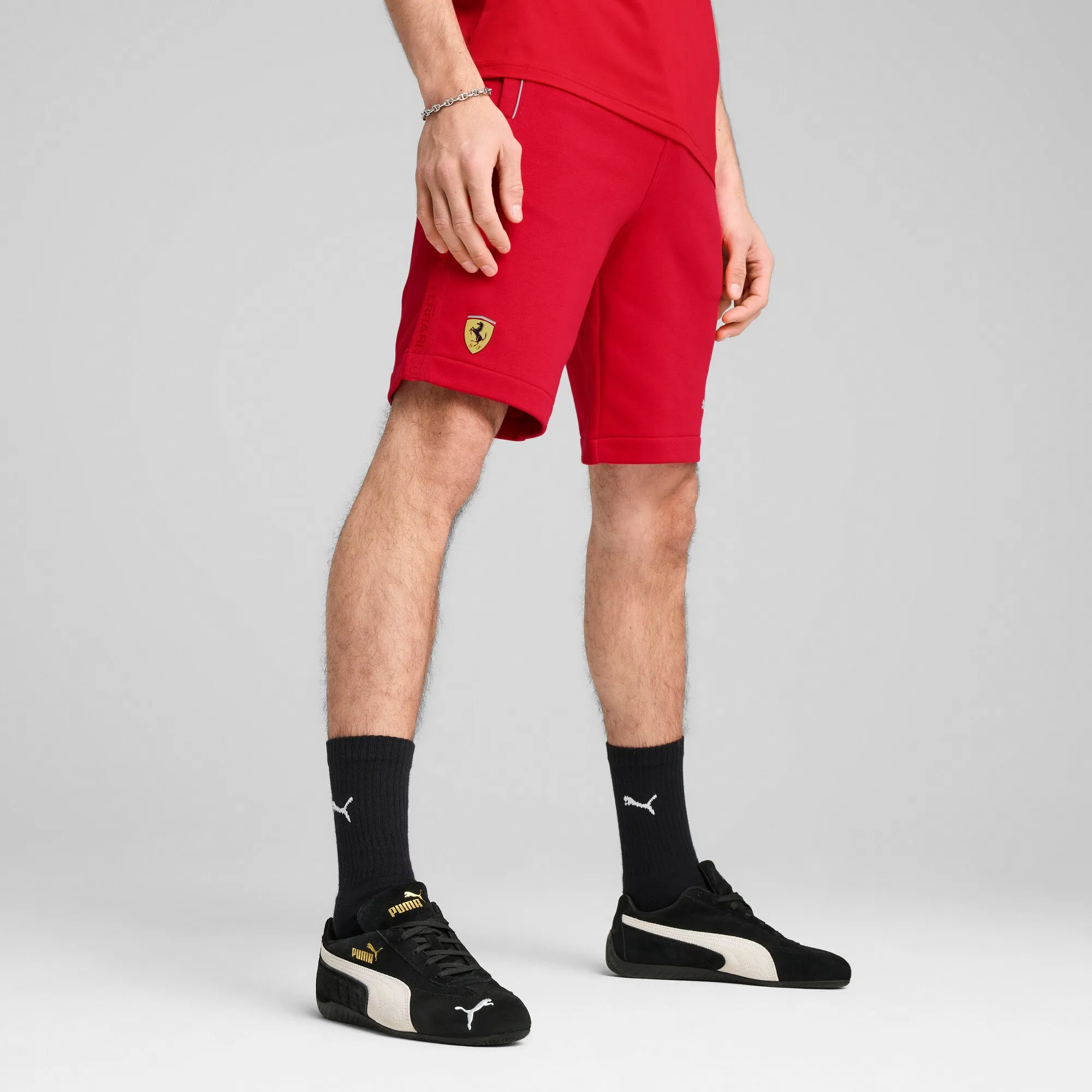 Men's Puma Ferrari Race Sweatshorts sold by Zulily product image thumbnail 3