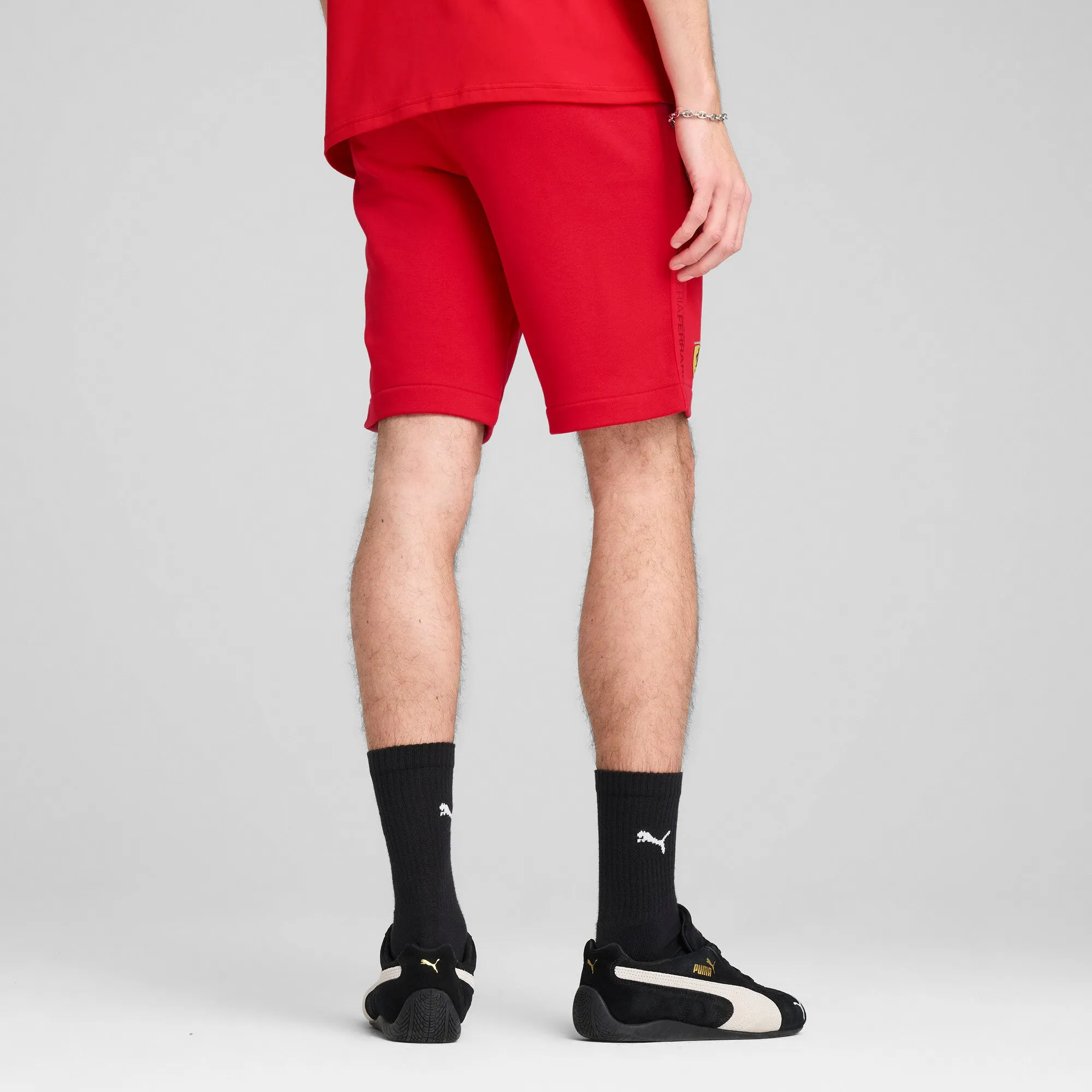 Men's Puma Ferrari Race Sweatshorts sold by Zulily product image thumbnail 4