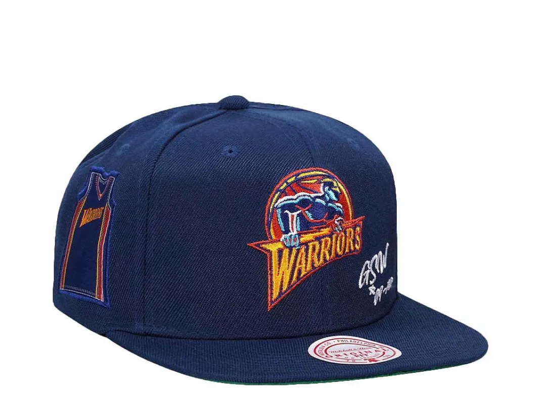 Men's Mitchell & Ness NBA Jersey Love Snapback Hwc Warriors - Blue sold by Zulily