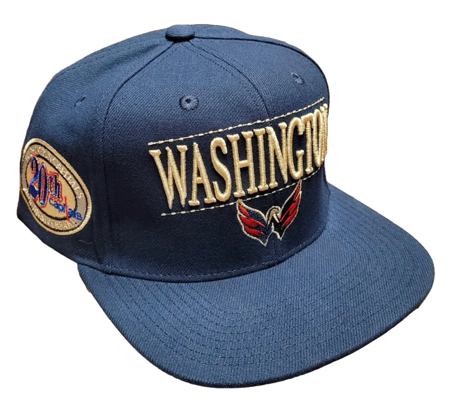 Men's Mitchell & Ness Nhl The City Snapback Capitals - Navy sold by Zulily