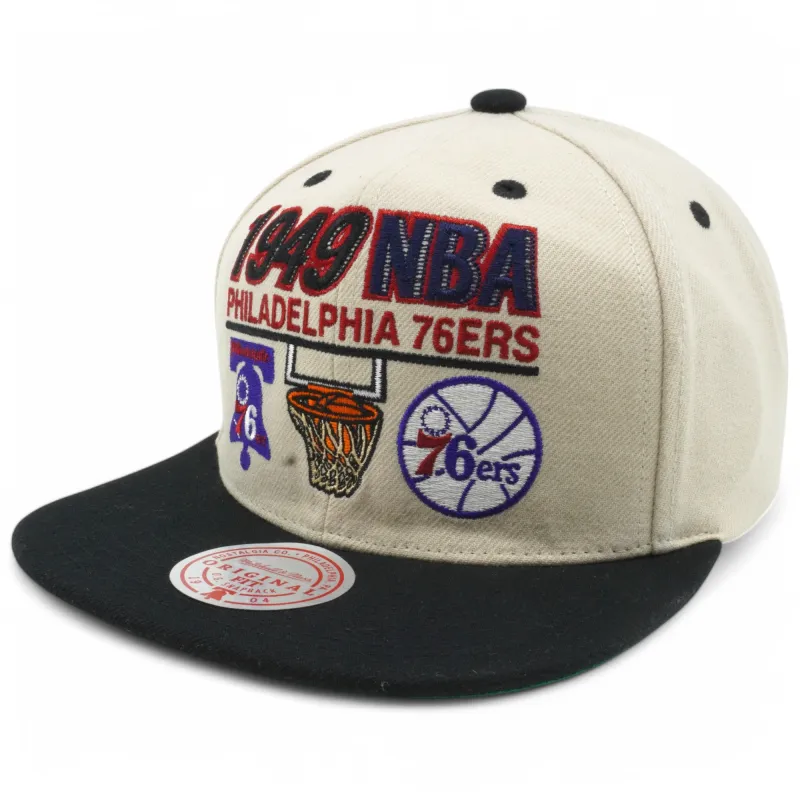 Men's Mitchell & Ness NBA First Of Many Snapback Hwc 76Ers sold by Zulily