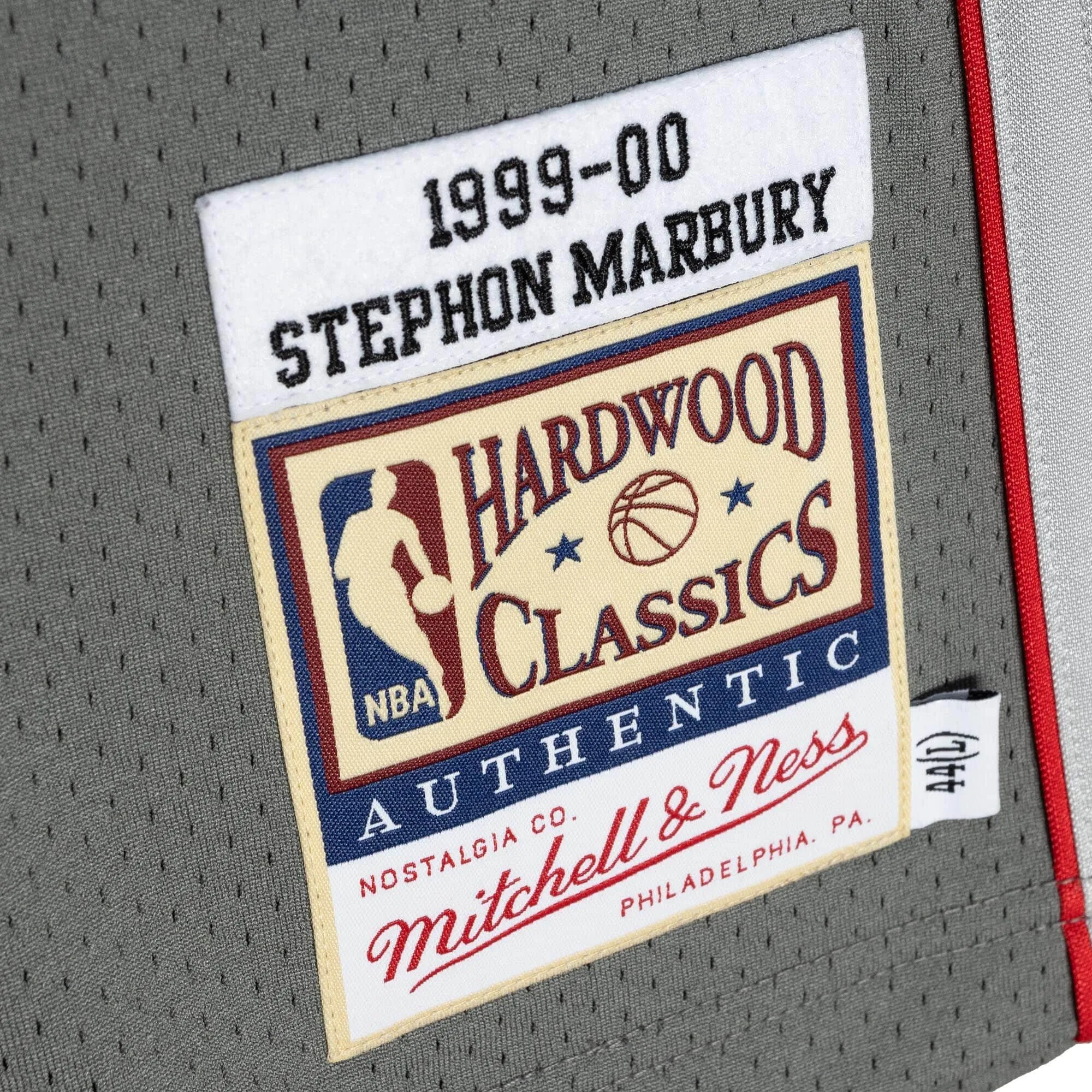 Mitchell & Ness NBA Alt Jersey New Jersey Nets 1999 Stephon Marbury sold by Zulily product image thumbnail 4