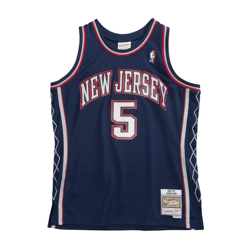 Men's Mitchell & Ness NBA Swingman Jersey Nj Nets 06 Jason Kidd sold by Zulily