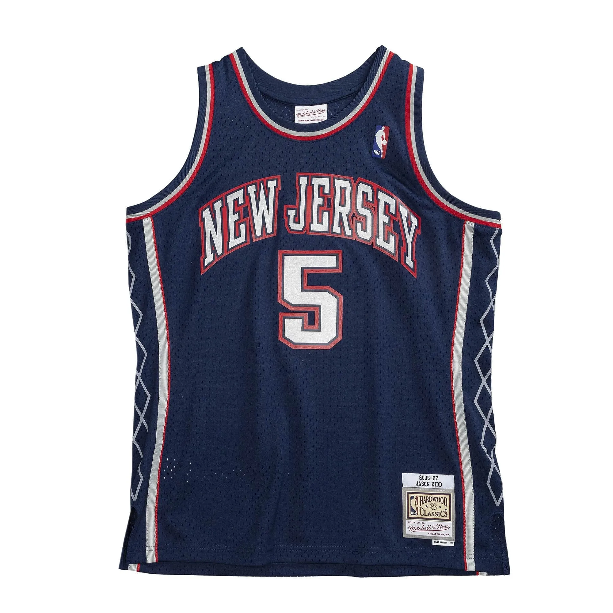 Men's Mitchell & Ness NBA Swingman Jersey Nj Nets 06 Jason Kidd sold by Zulily