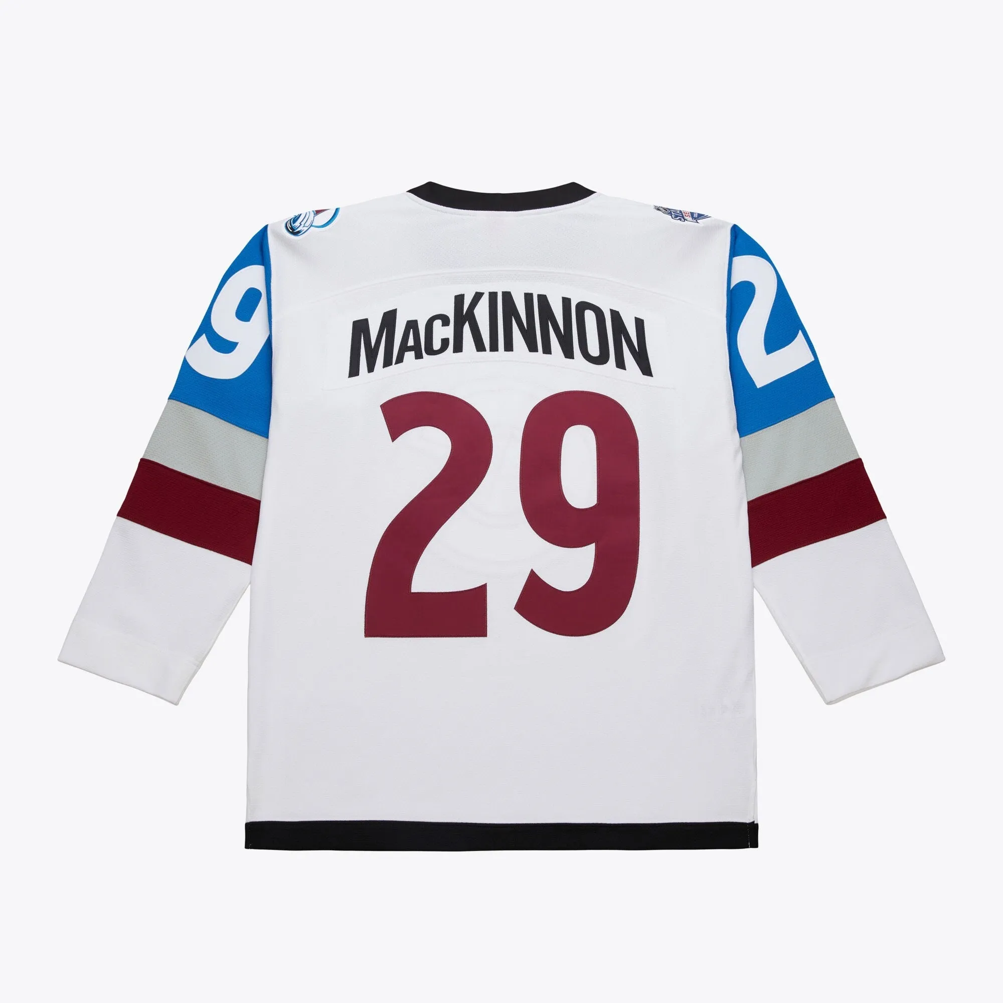 Men's Mitchell & Ness Nhl White Jersey Avalanche 2016 Nathan Mackinnon sold by Zulily product image thumbnail 2
