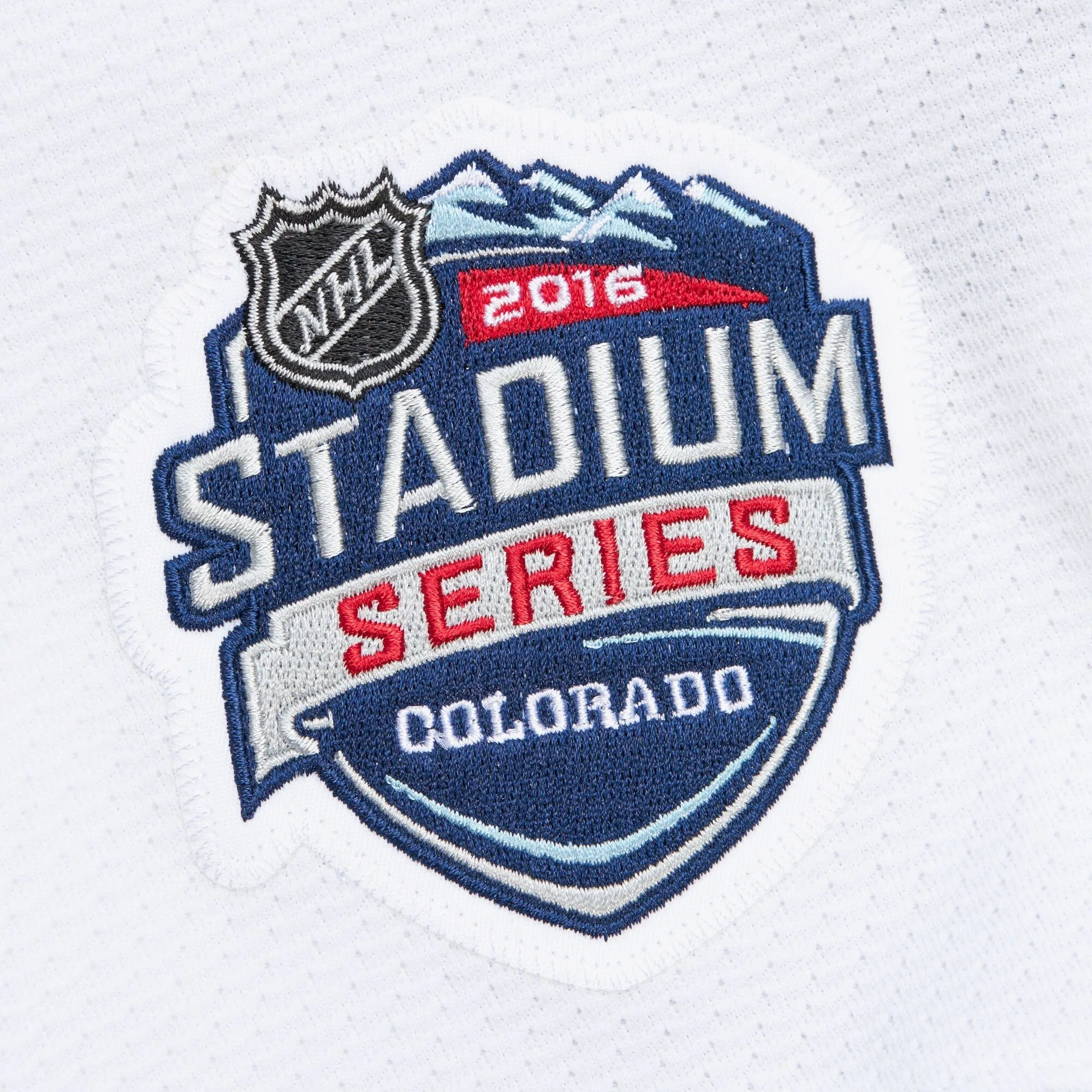 Men's Mitchell & Ness Nhl White Jersey Avalanche 2016 Nathan Mackinnon sold by Zulily product image thumbnail 4