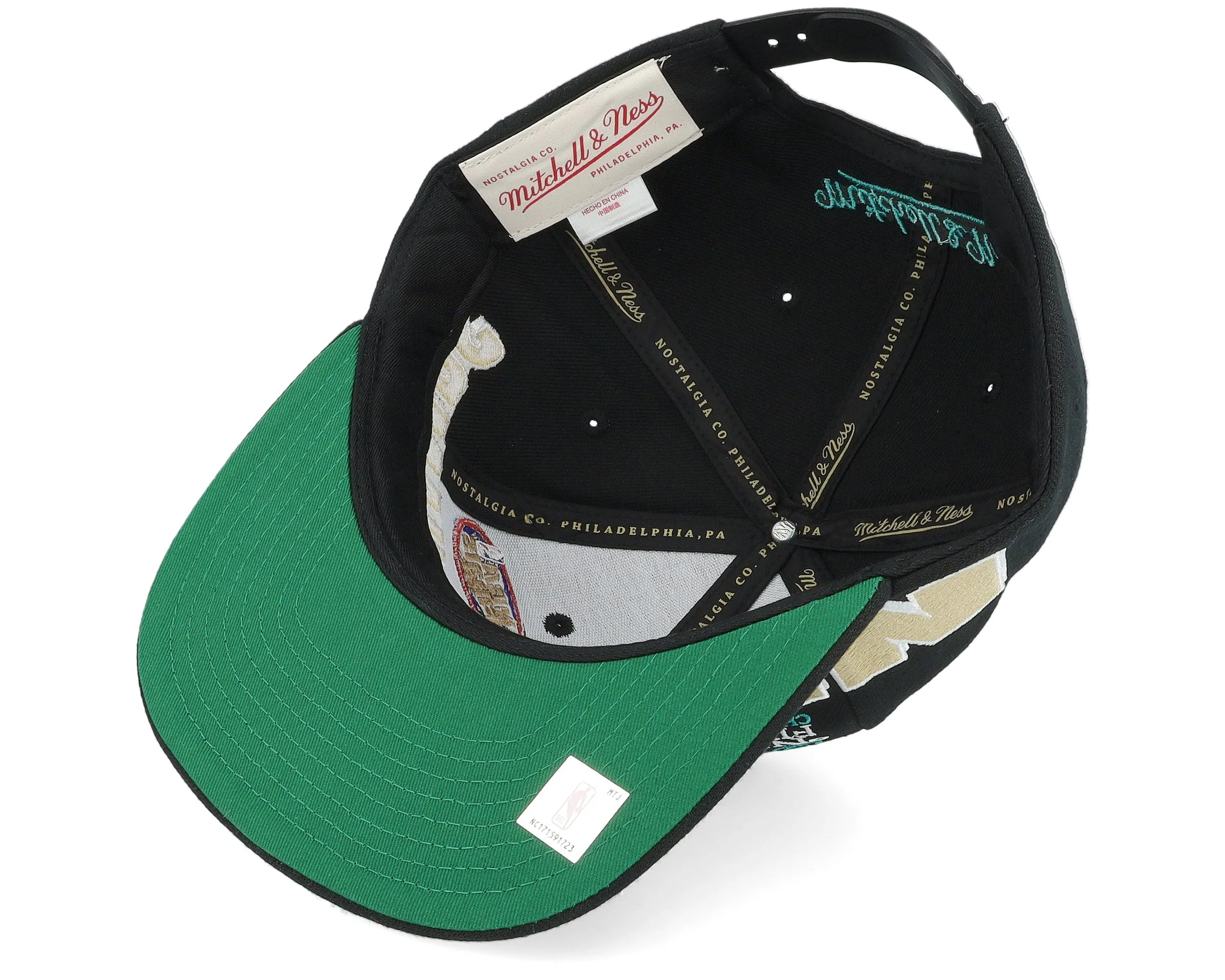 Men's Mitchell & Ness NBA World Champs Snapback Hwc Spurs sold by Zulily product image thumbnail 3