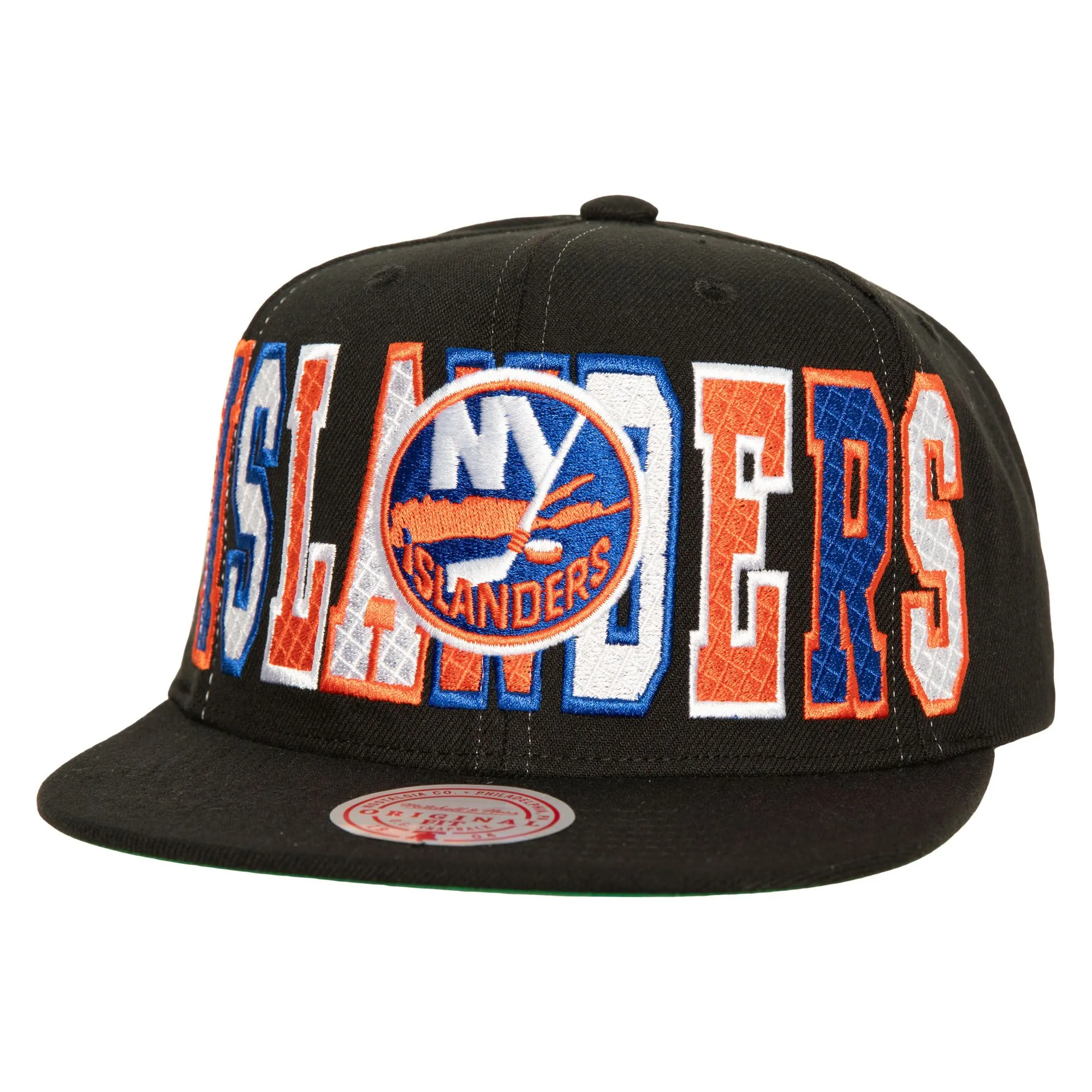 Men's Mitchell & Ness Nhl Varsity Bust Snapback Islanders - Black sold by Zulily