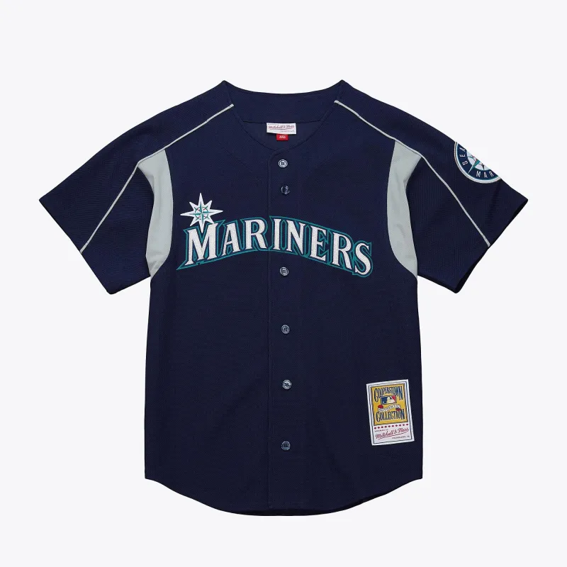Men's Mitchell & Ness MLB Dark Jersey Mariners 2003 Ichiro Suzuki sold by Zulily