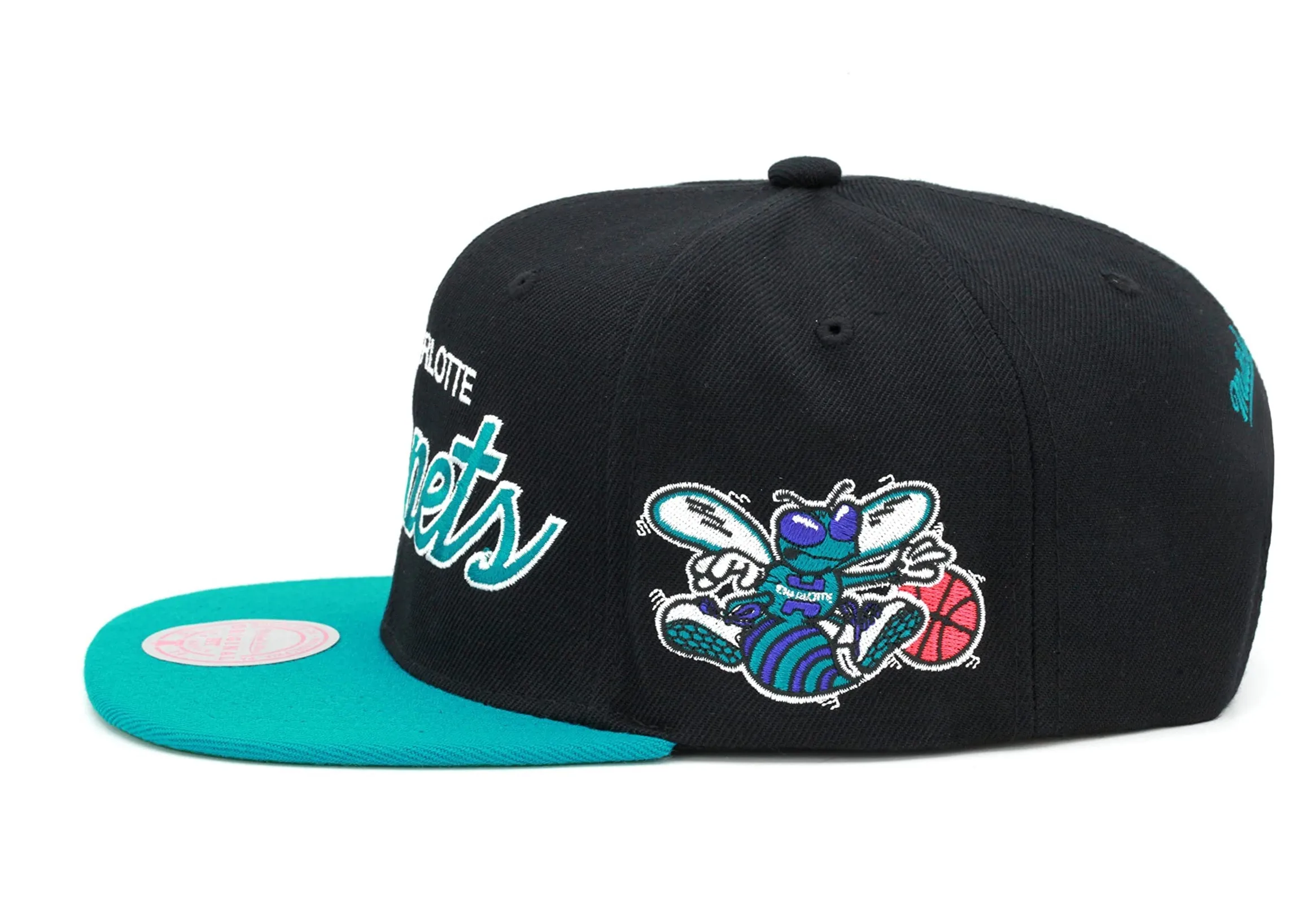 Men's Mitchell & Ness NBA Team Script 2.0 Snapback Hwc Hornets sold by Zulily product image thumbnail 2