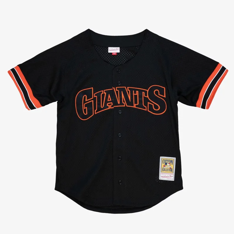 Men's Mitchell & Ness MLB Authentic Bp Jersey - Giants 1993 Will Clark sold by Zulily