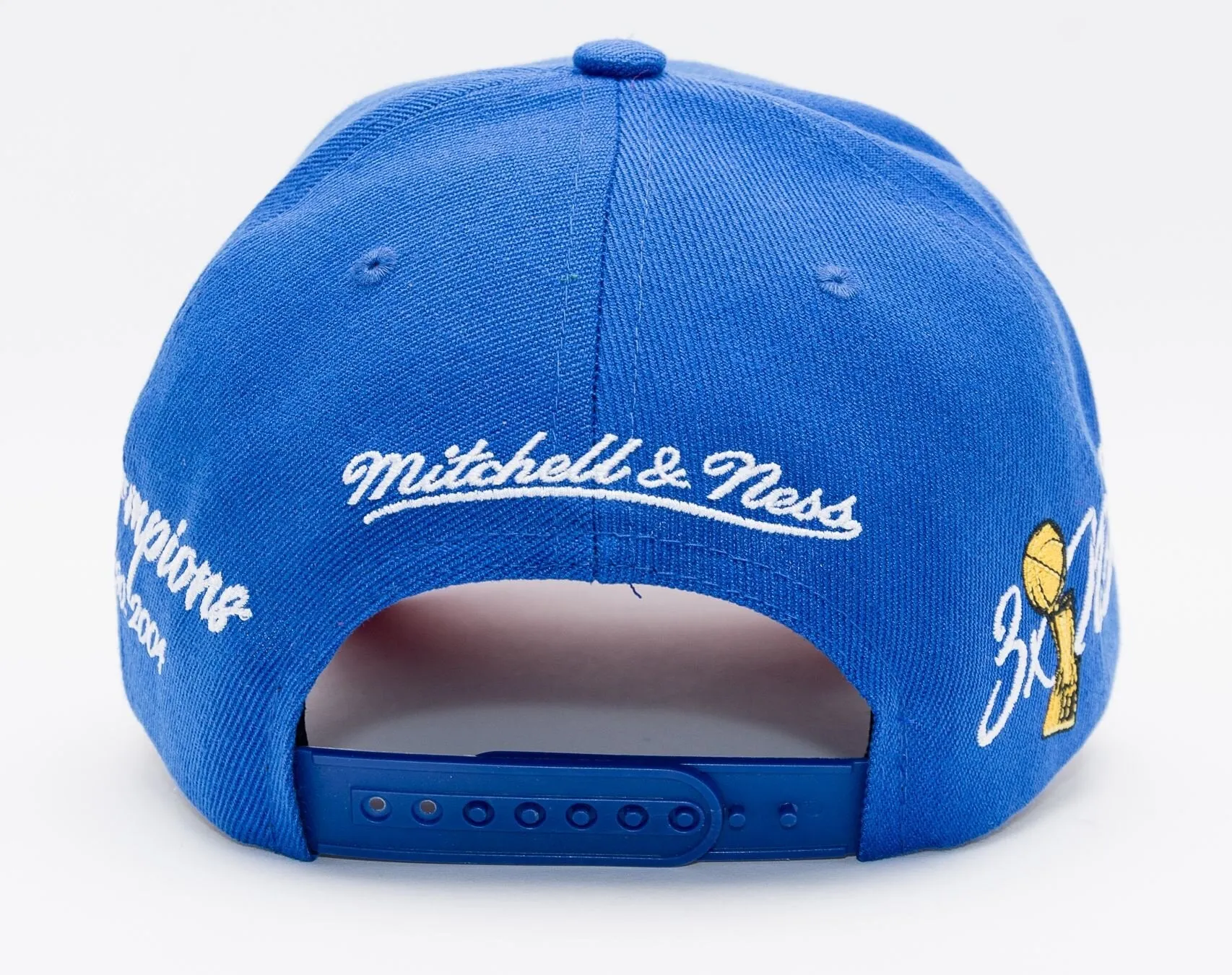 Men's Mitchell & Ness NBA Champ Wrap Pro Snapback Hwc Pistons - Blue sold by Zulily product image thumbnail 4