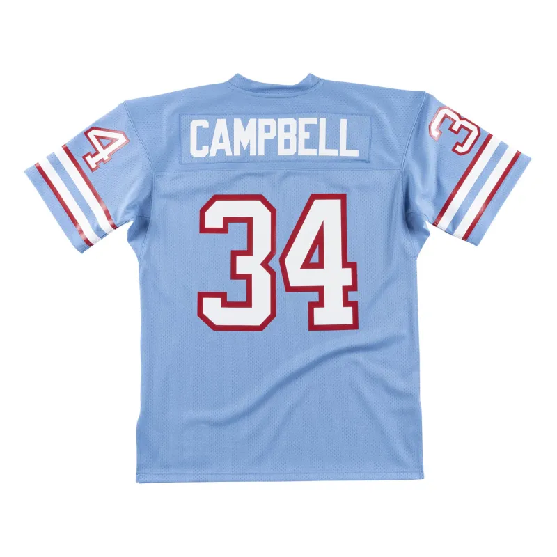 Men's Mitchell & Ness NFL Authentic Jersey Oilers 1980 Earl Campbell sold by Zulily
