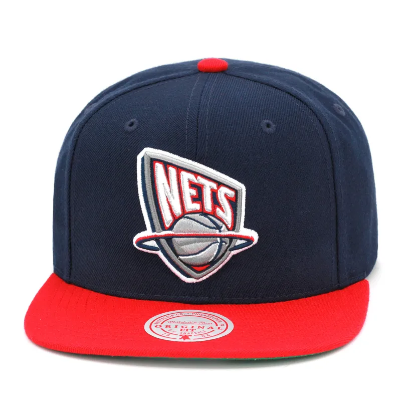 Men's Mitchell & Ness NBA Team 2 Tone 2.0 Snapback Hwc Nets sold by Zulily