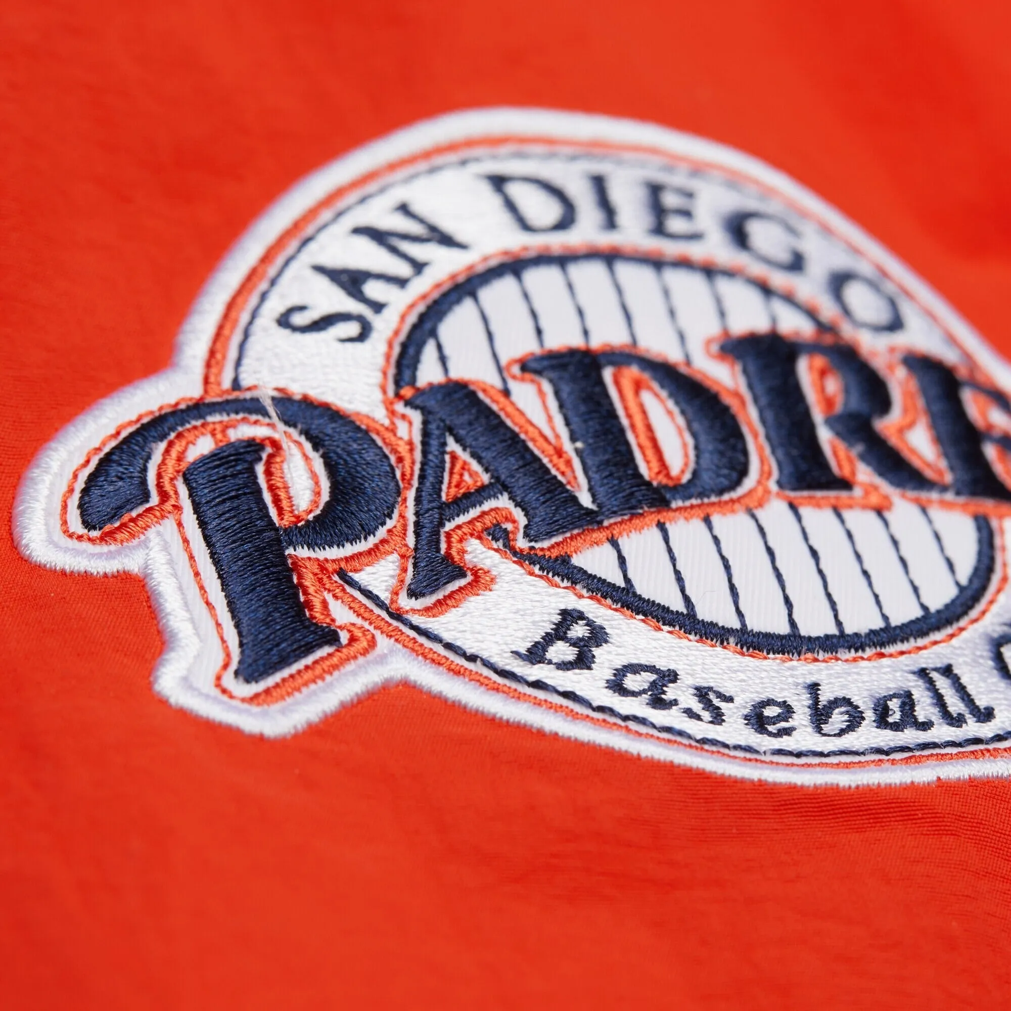 Men's Mitchell & Ness MLB Nylon Pullover Jacket Vintage Logo Padres sold by Zulily product image thumbnail 5