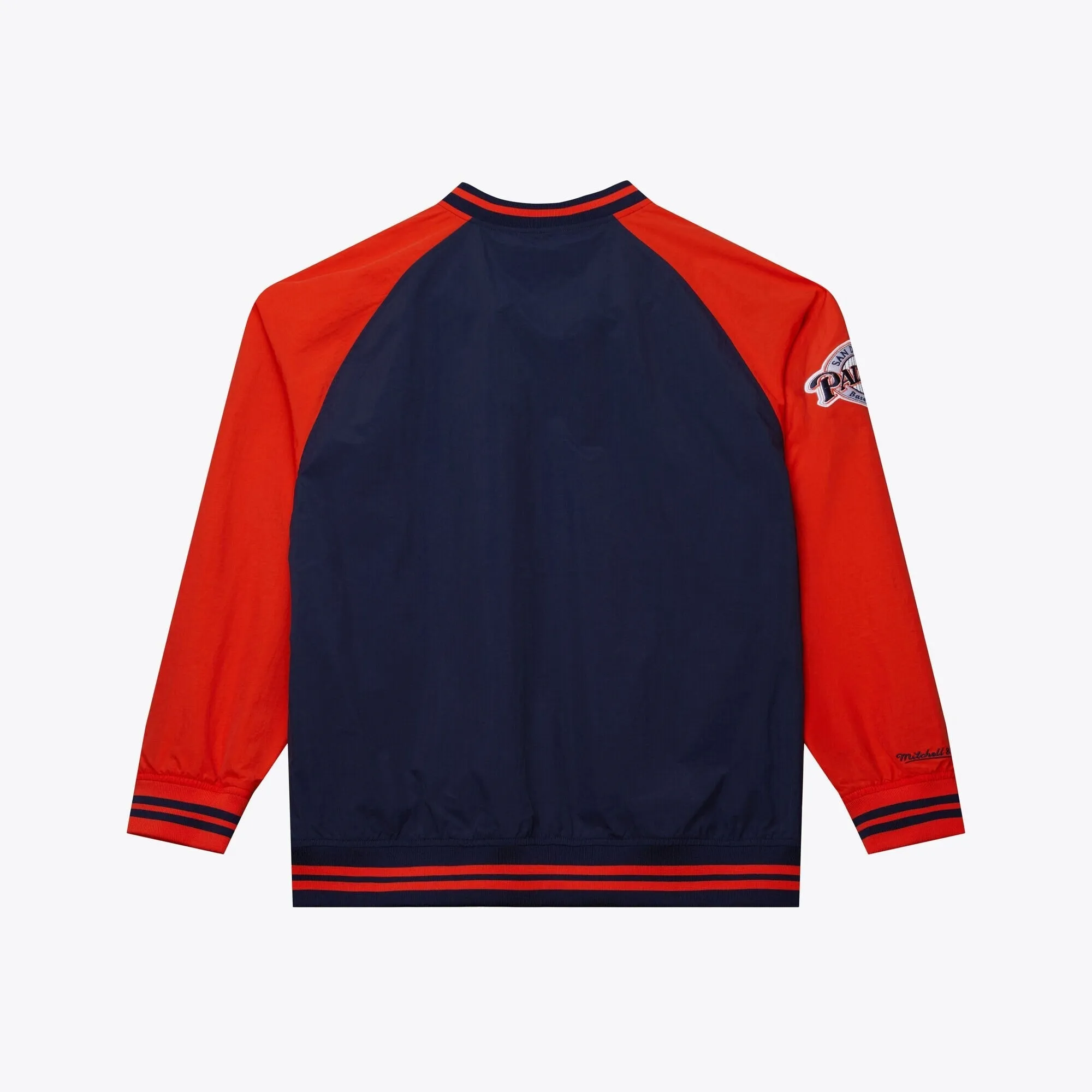 Men's Mitchell & Ness MLB Nylon Pullover Jacket Vintage Logo Padres sold by Zulily product image thumbnail 2