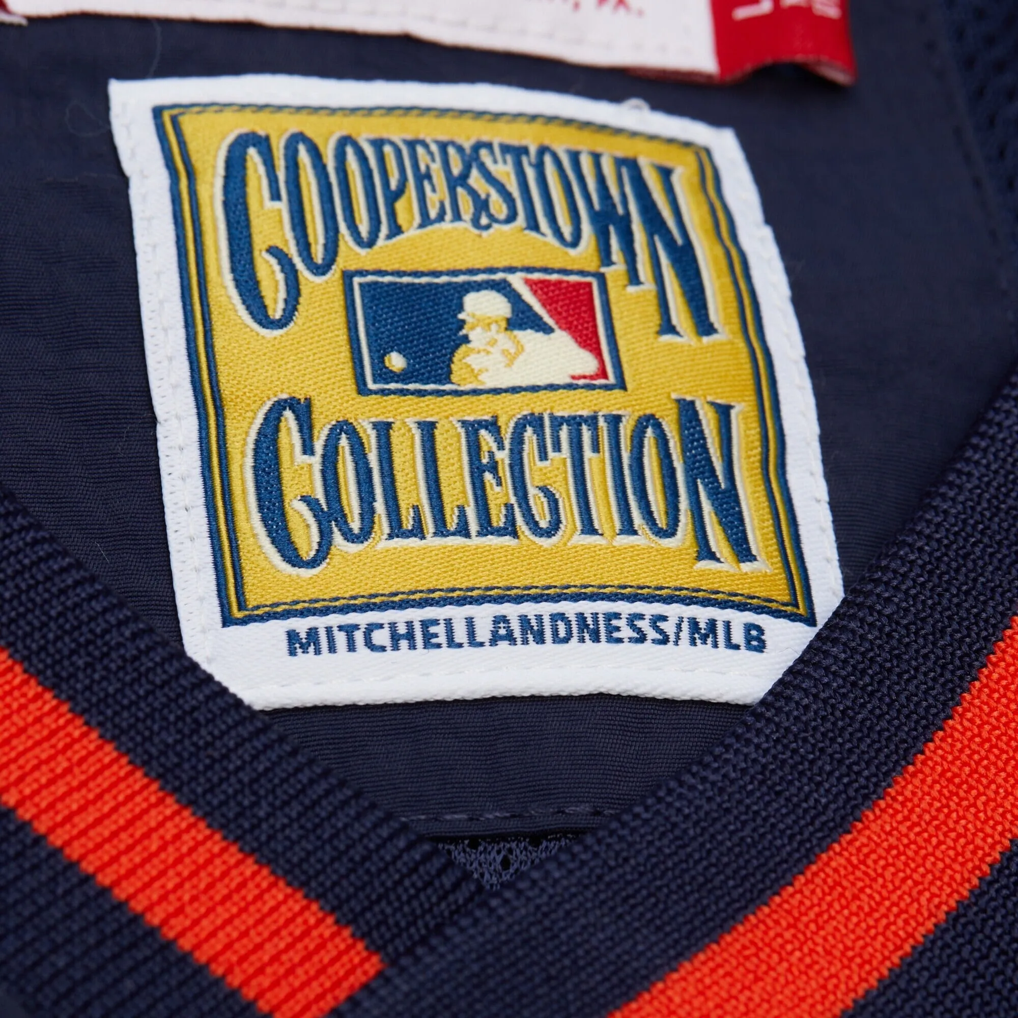 Men's Mitchell & Ness MLB Nylon Pullover Jacket Vintage Logo Padres sold by Zulily product image thumbnail 3