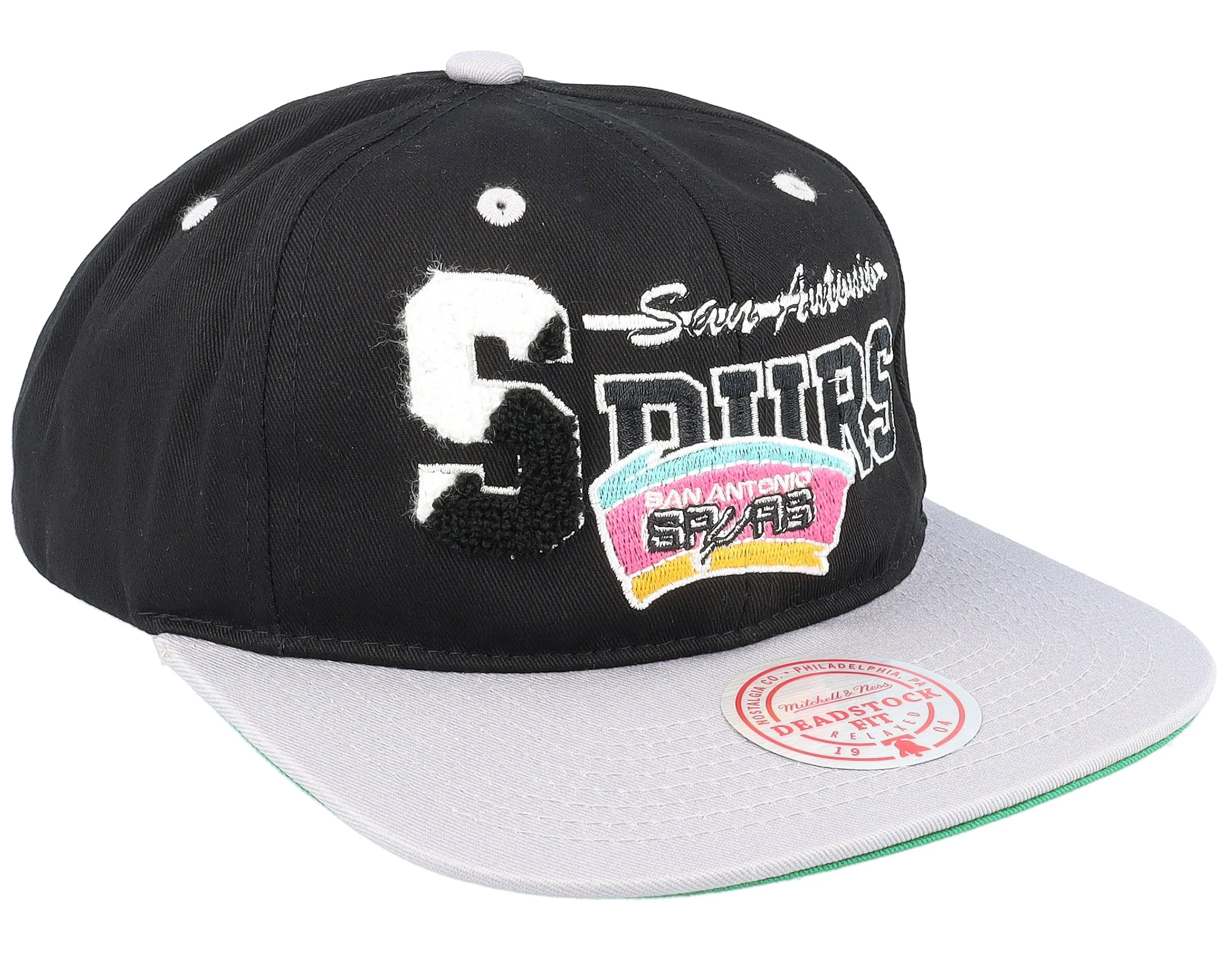 Men's Mitchell & Ness NBA Varsity Letter Snapback Hwc Spurs sold by Zulily product image thumbnail 2