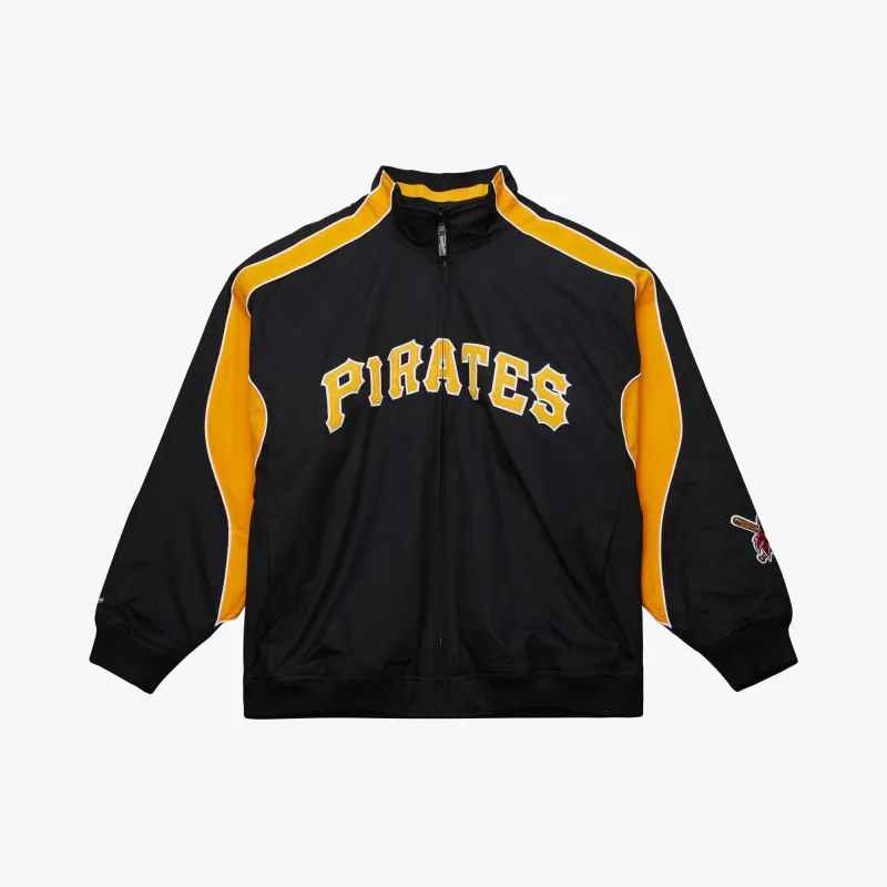 Men's Mitchell & Ness MLB Black Jacket Pirates 2005 sold by Zulily