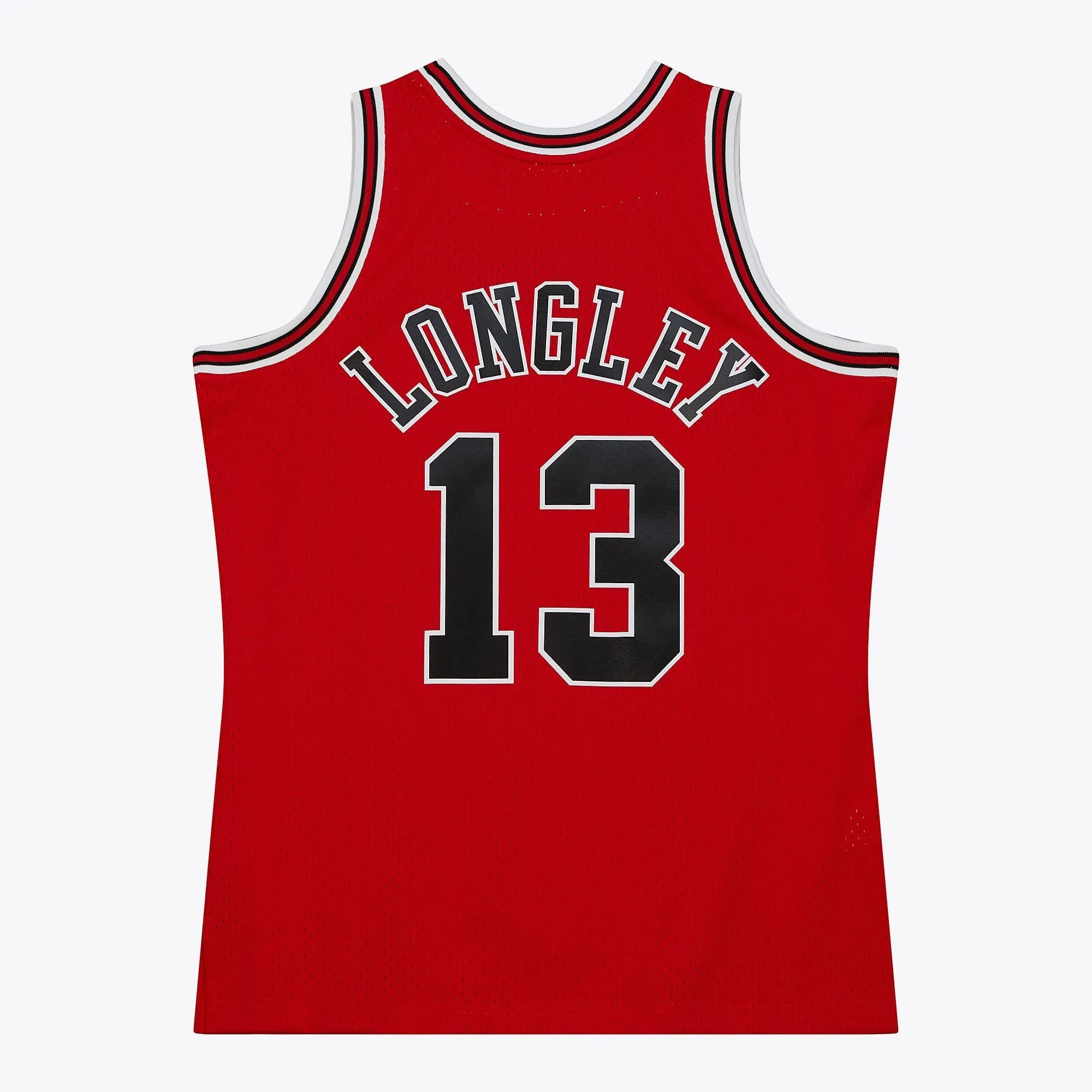 Men's Mitchell & Ness NBA Dark Road Jersey Bulls 1997 Luc Longley sold by Zulily product image thumbnail 2