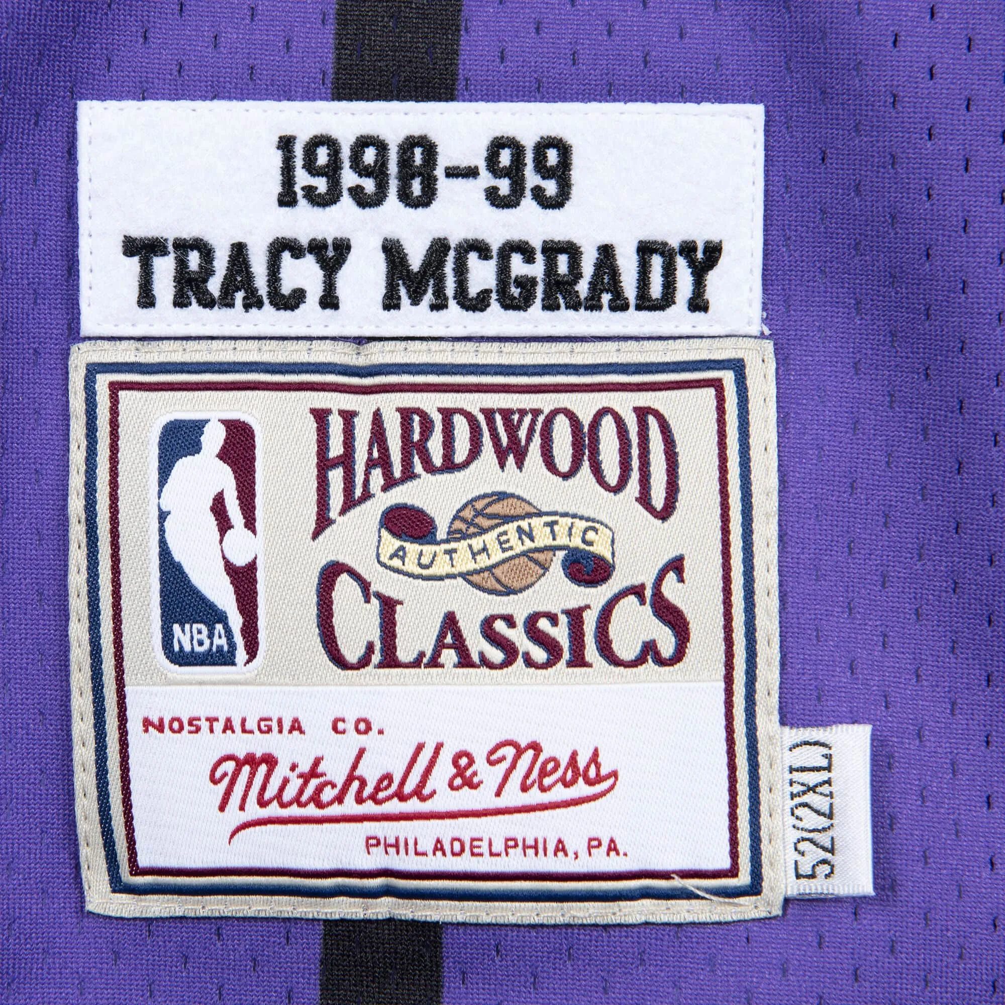 Mitchell & Ness NBA Authentic Road Jersey Toronto Raptors 98 Tracy Mcgrady sold by Zulily product image thumbnail 3