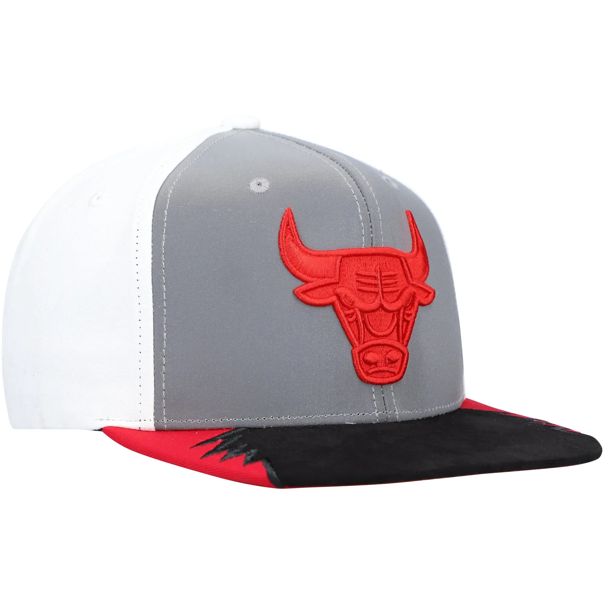 Men's Mitchell & Ness NBA Day 5 Snapback Bulls - Grey-White sold by Zulily product image thumbnail 3