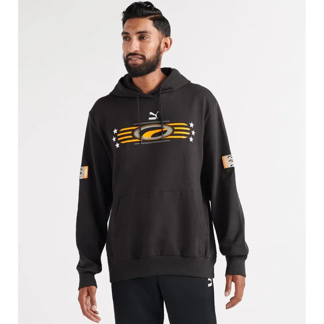 Men's Puma 90S Retro Hoodie sold by Zulily product image thumbnail 3