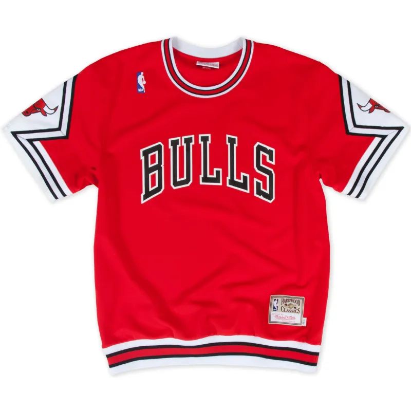 Men's Mitchell & Ness NBA Authentic Shooting Shirt Chicago Bulls 87-88 sold by Zulily