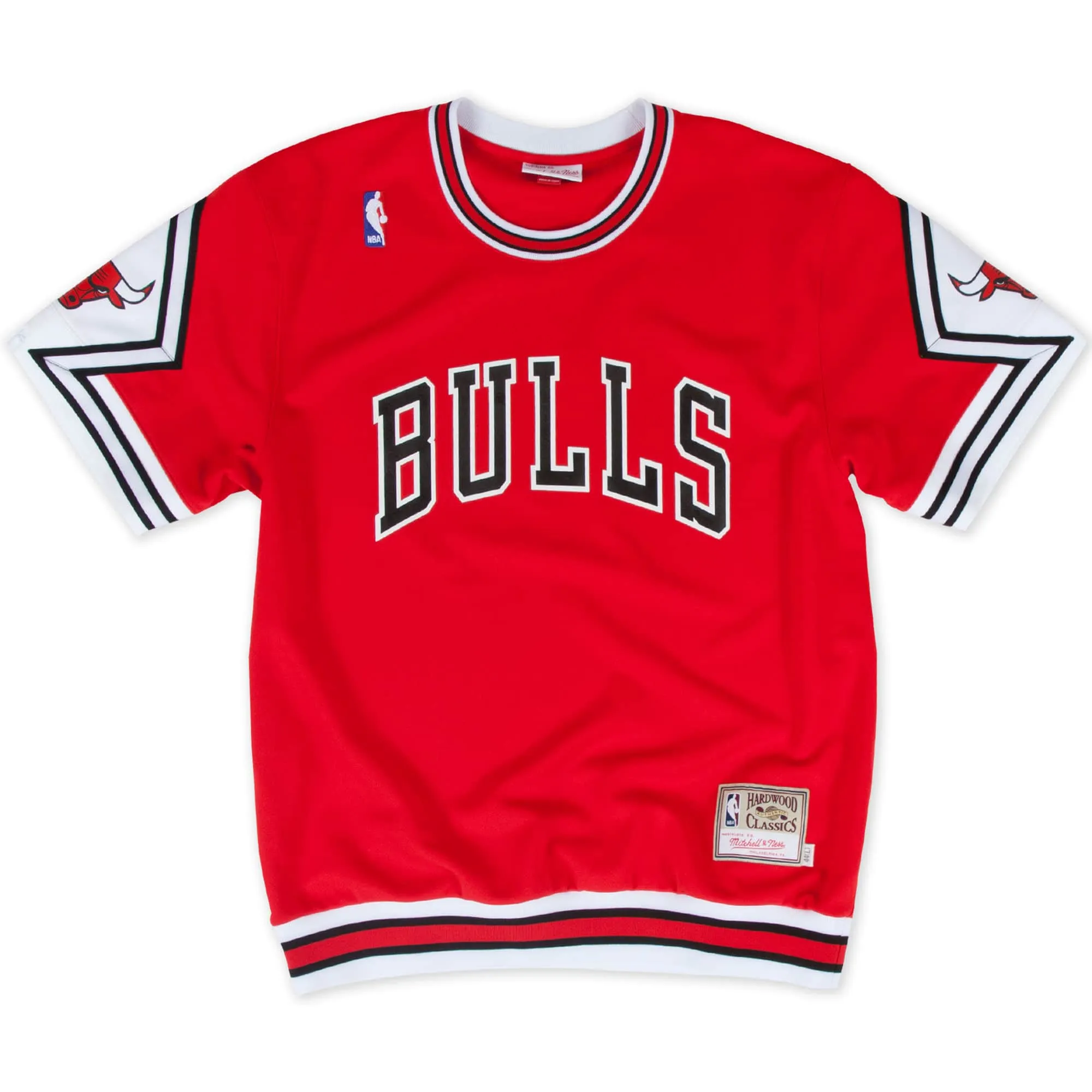 Men's Mitchell & Ness NBA Authentic Shooting Shirt Chicago Bulls 87-88 sold by Zulily