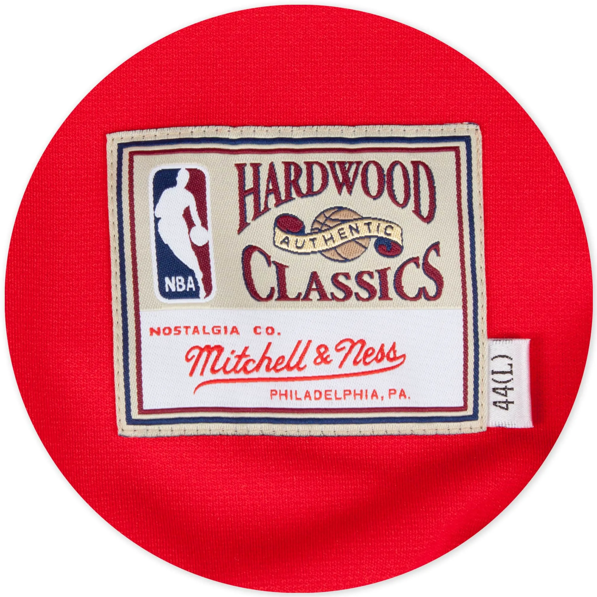 Men's Mitchell & Ness NBA Authentic Shooting Shirt Chicago Bulls 87-88 sold by Zulily product image thumbnail 3
