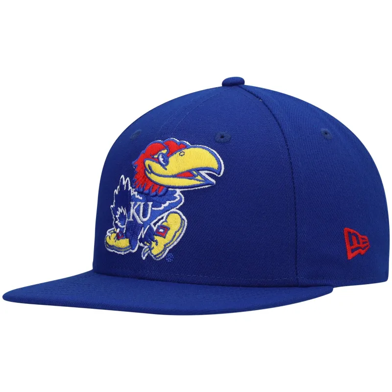 Men's New Era Ncaa Kansas Jayhawks 950 Snapback - Royal sold by Zulily