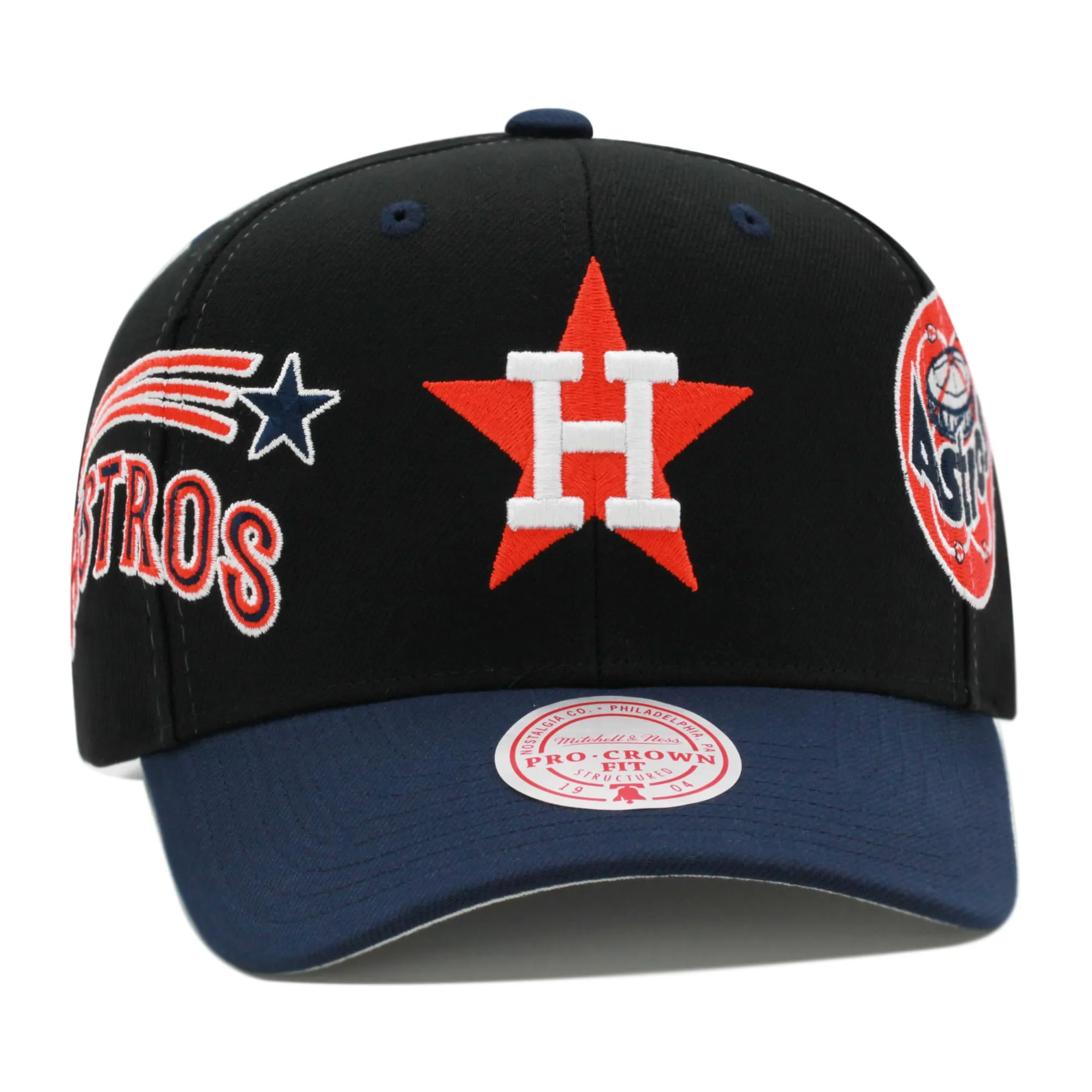 Men's Mitchell & Ness MLB Overbite Pro Snapback Coop Astros sold by Zulily