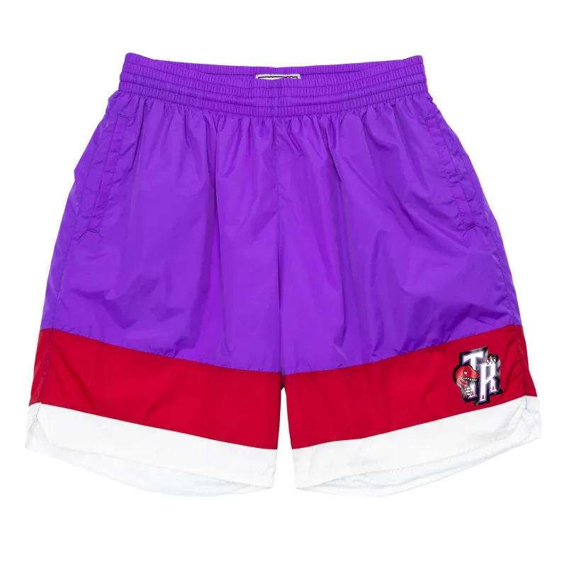 Men's Mitchell & Ness NBA Striped Short Toronto Raptors sold by Zulily