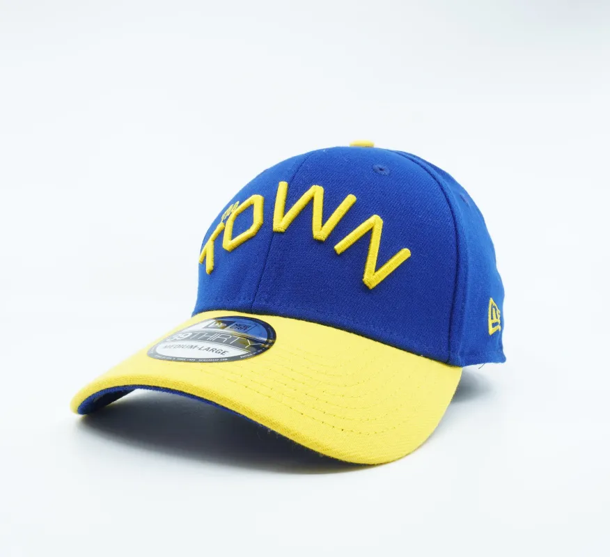 Men's New Era NBA Golden State Warriors The Twon 39Thirty Fitted sold by Zulily