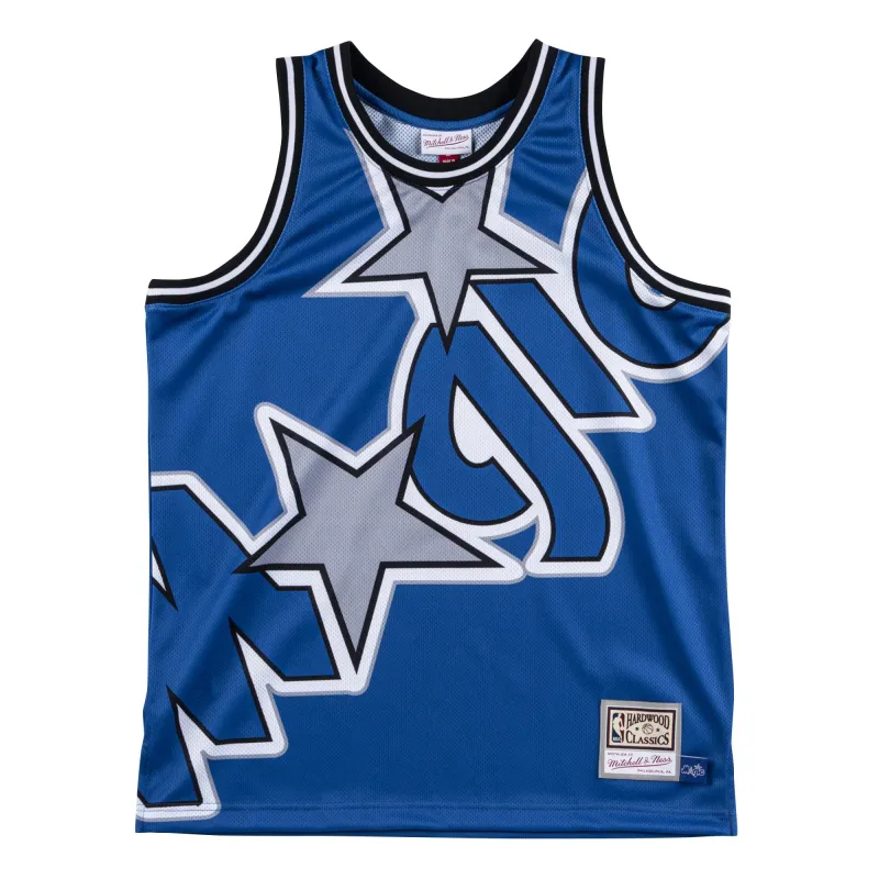 Men's Mitchell & Ness NBA Big Face Jersey Orlando Magic sold by Zulily