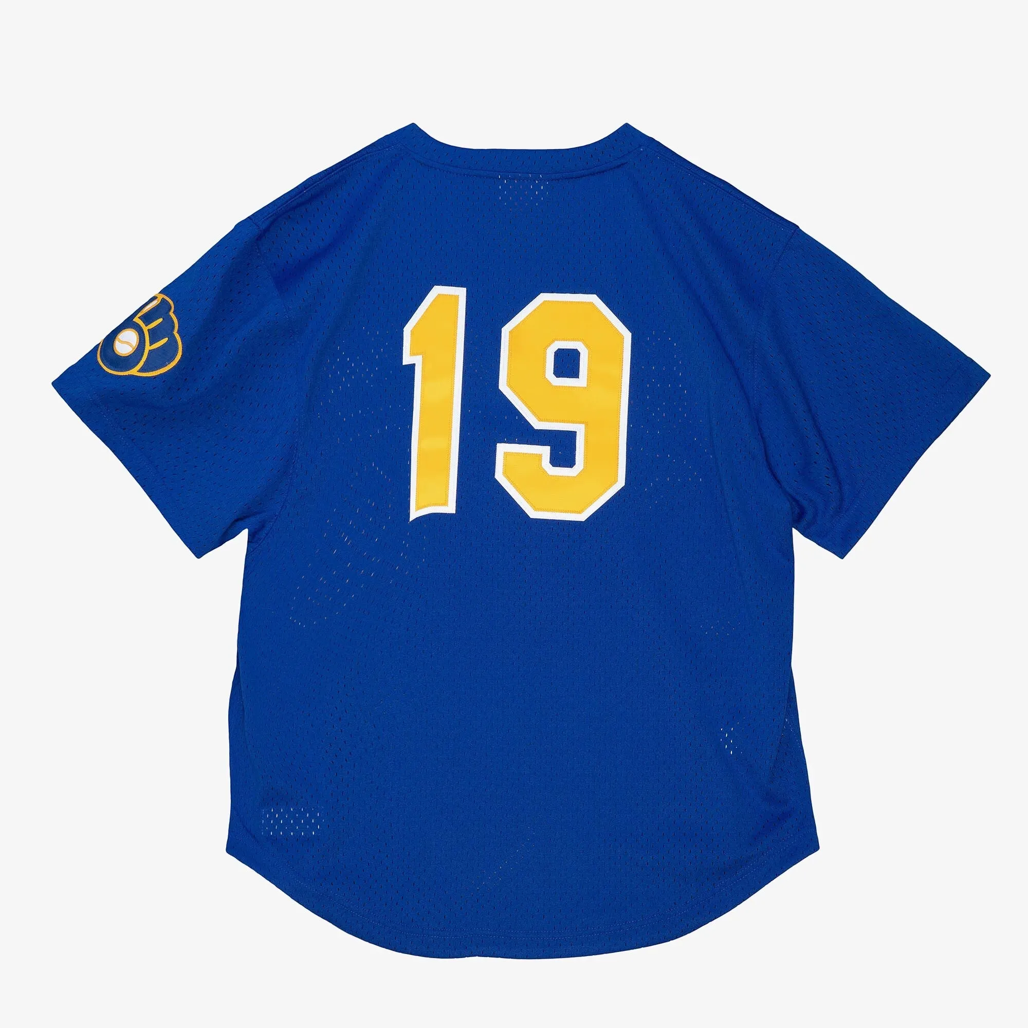 Men's Mitchell & Ness MLB Authentic Bp Jersey - Brewers 1991 Robin Yount sold by Zulily product image thumbnail 2