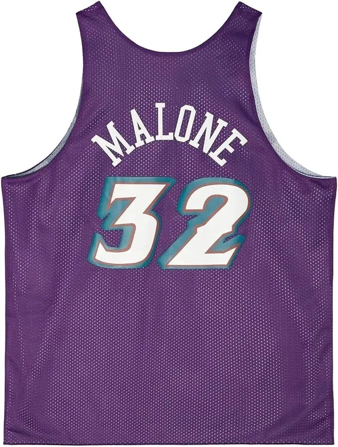 Men's Mitchell & Ness Reversible Mesh Tank Jazz Karl Malone sold by Zulily product image thumbnail 4