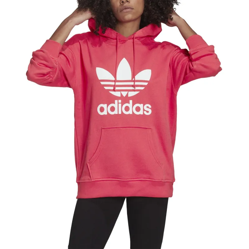Women's adidas Originals Adicolor Trefoil Hoodie made by Adidas