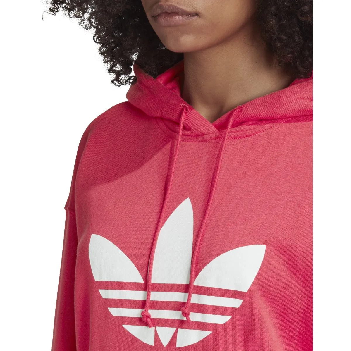 Women's adidas Originals Adicolor Trefoil Hoodie sold by Zulily product image thumbnail 4