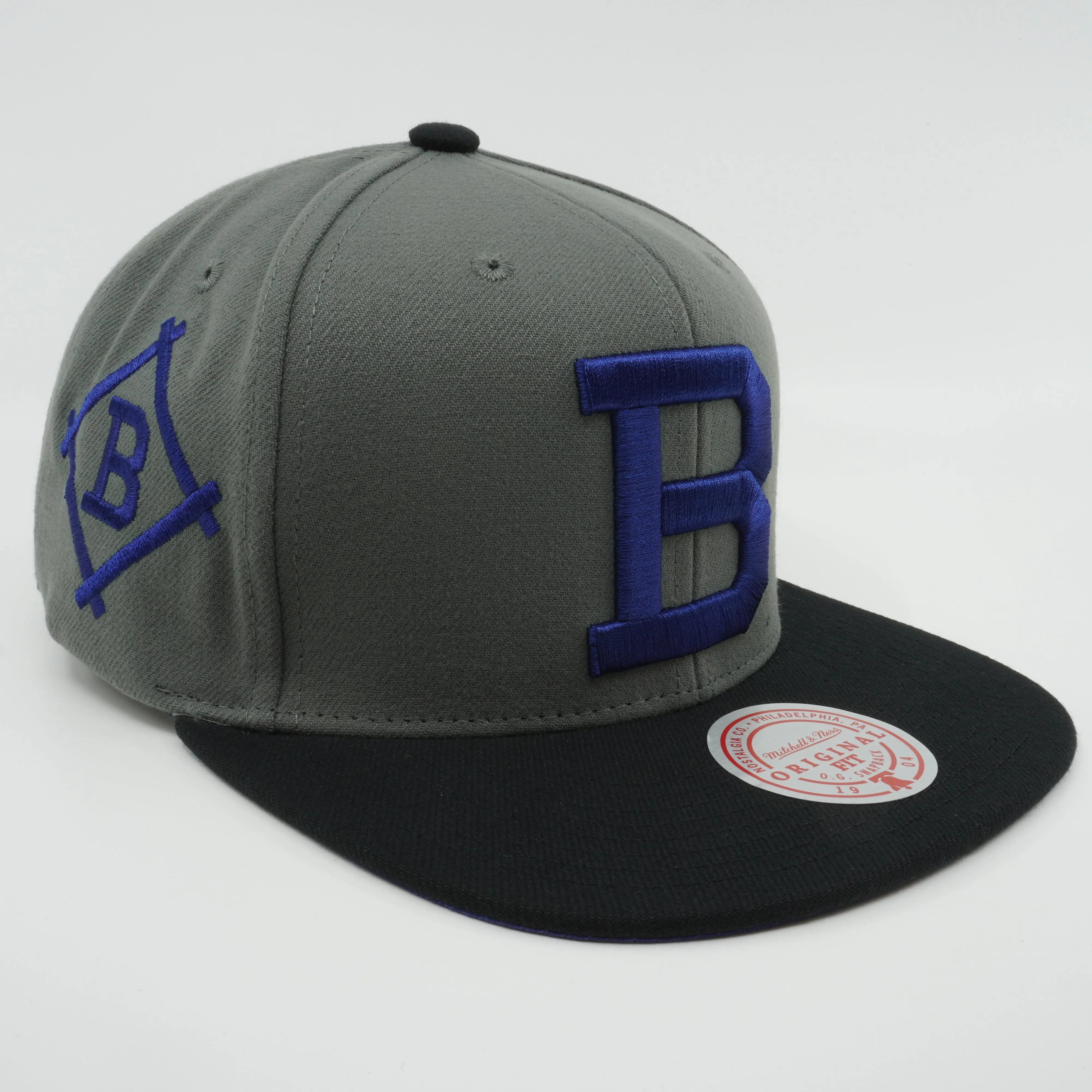 Men's Mitchell & Ness MLB Storm Front Snapback Coop Dodgers - Grey sold by Zulily product image thumbnail 3