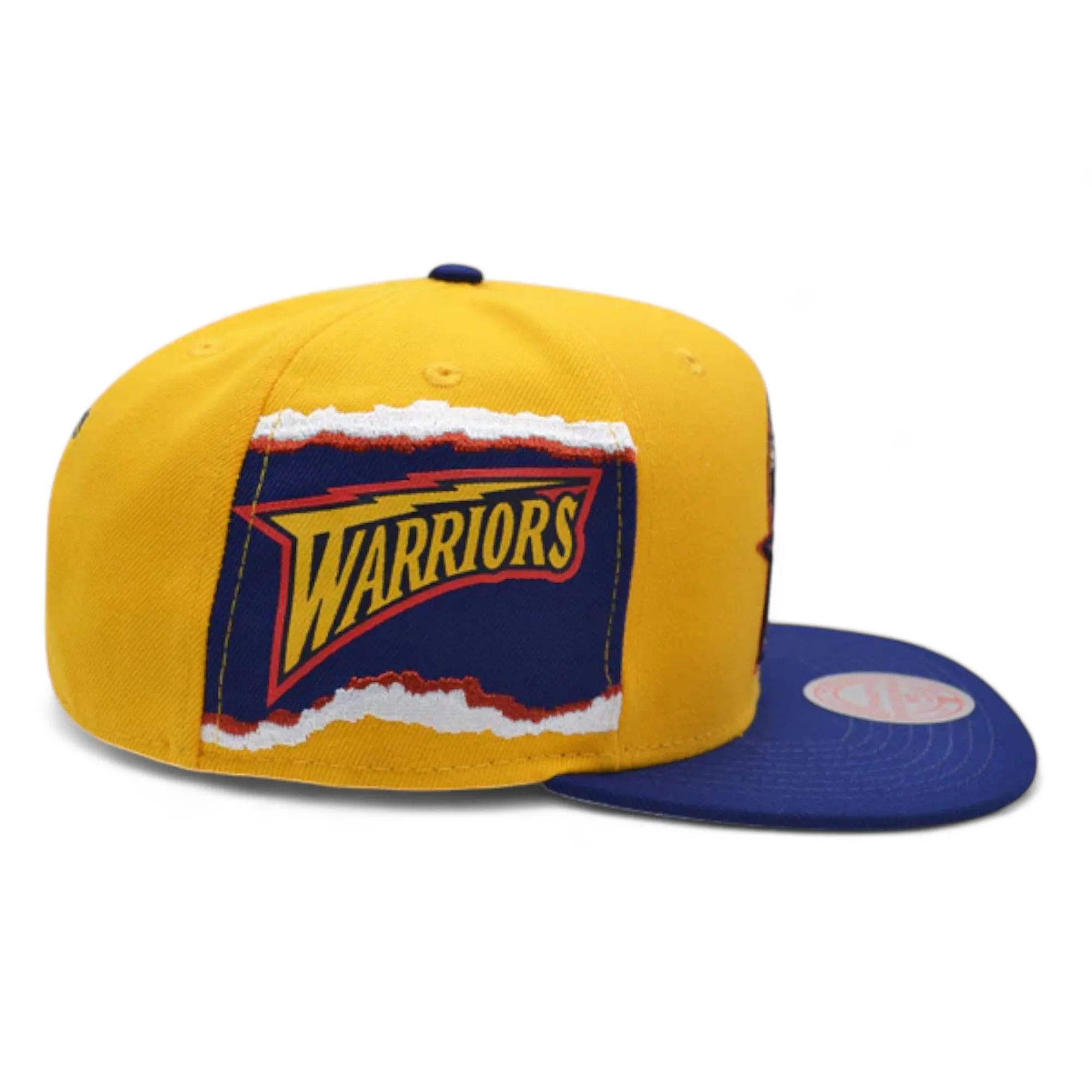Men's Mitchell & Ness NBA Jumbotron Snapback Hwc Warriors - Yellow-Blue sold by Zulily product image thumbnail 3